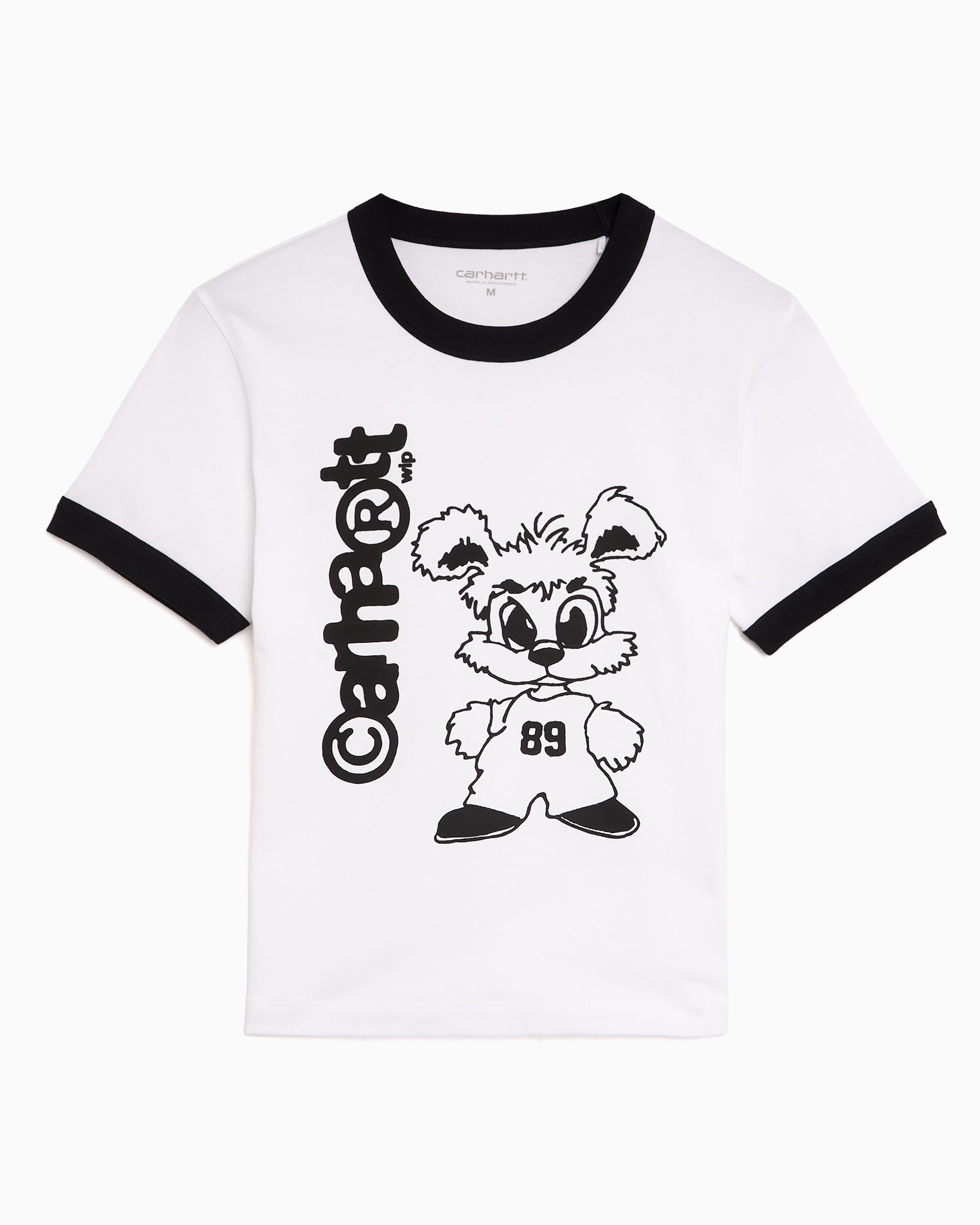 T-Shirts Carhartt WIP IP Ringer Slim Women's T-Shirt - I036392-00AXX