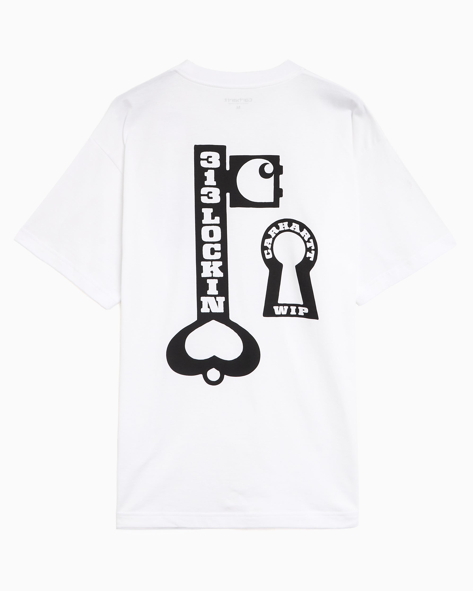 T-Shirts Carhartt WIP Locked Graphic Relaxed Unisex T-Shirt - I036230-02XX