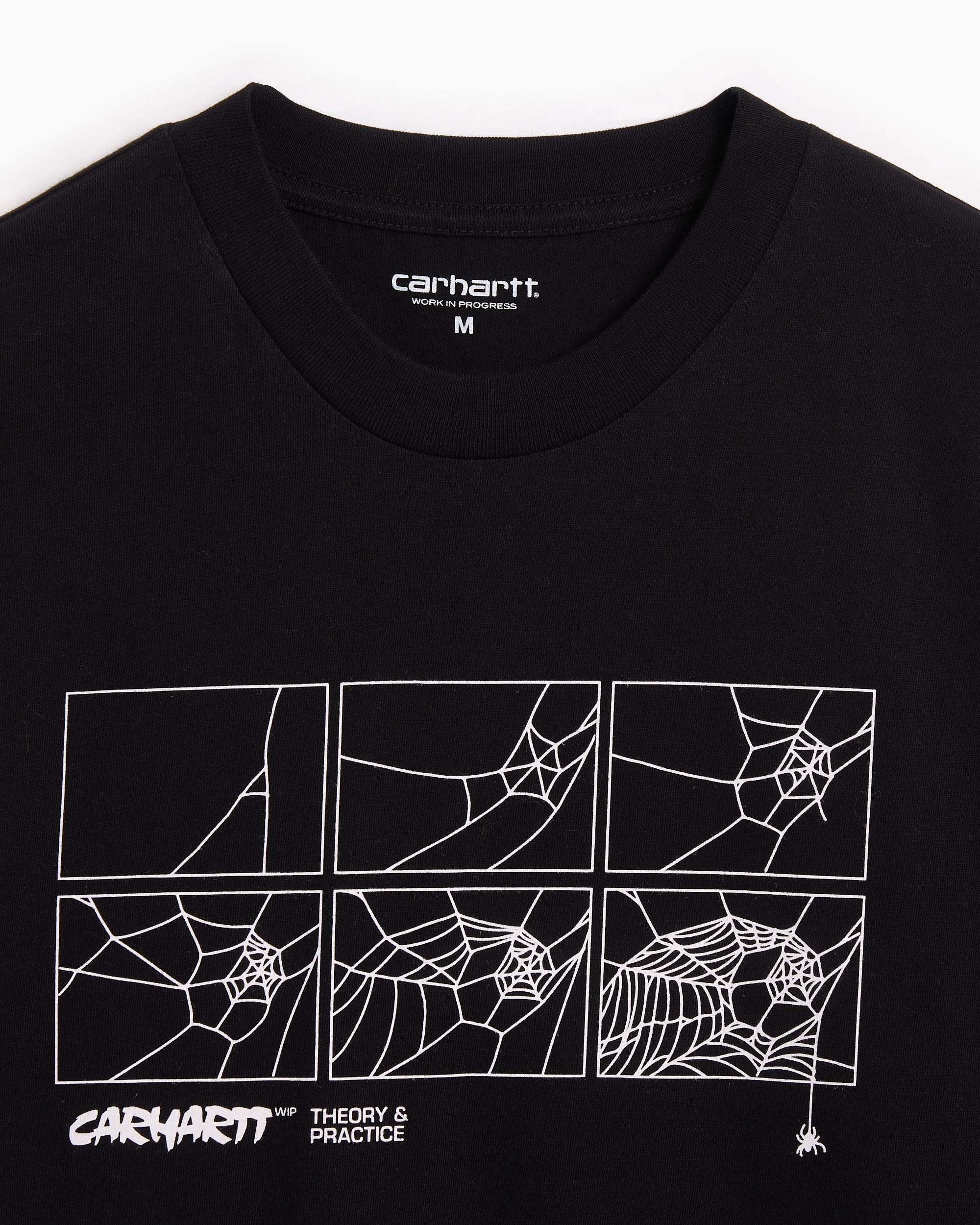 T-Shirts Carhartt WIP Theory And Practice Graphic Relaxed Unisex T-Shirt - I035501-89XX