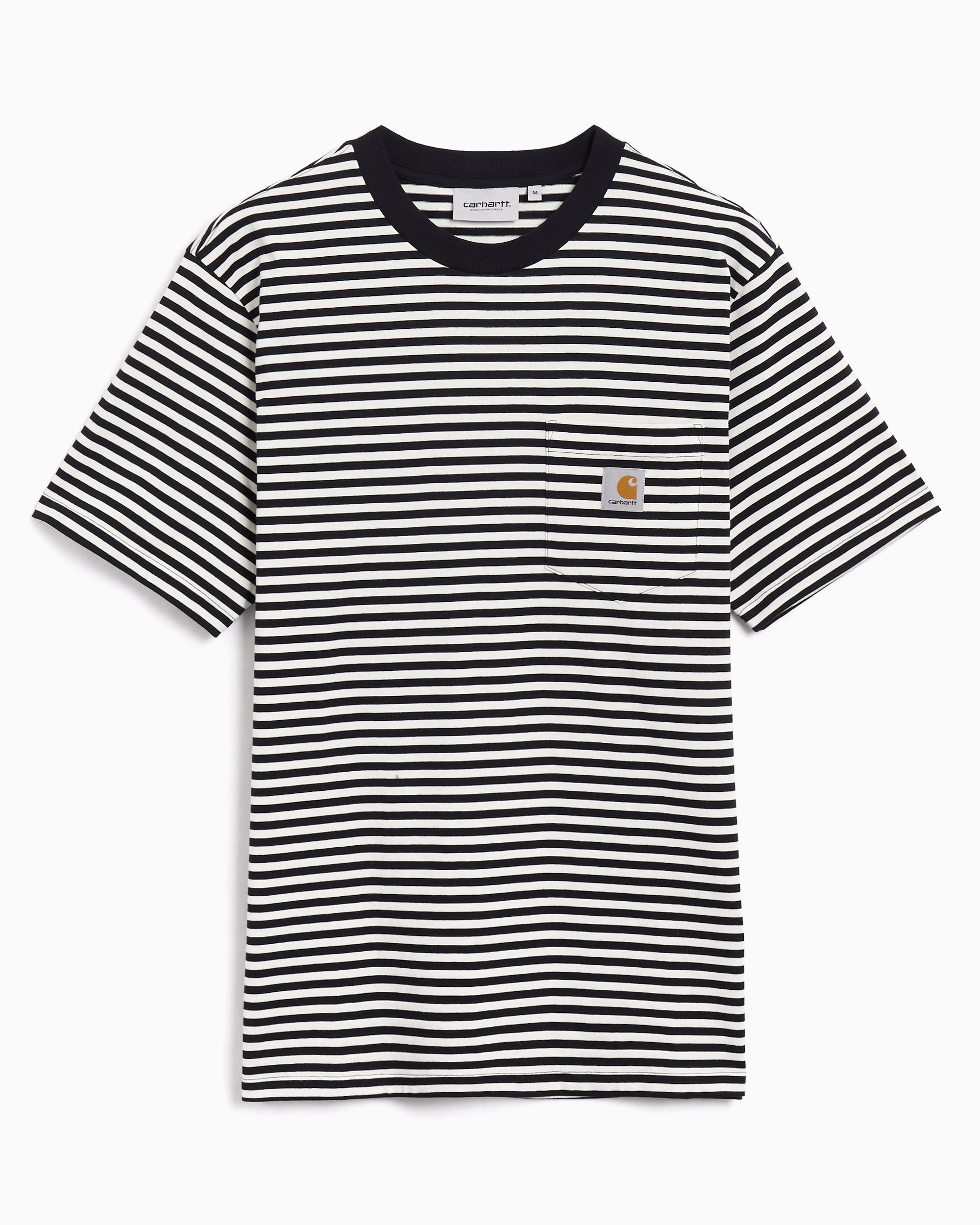 T-Shirts Carhartt WIP Verner Pocket Striped Unisex T-Shirt - I033816-2JGXX