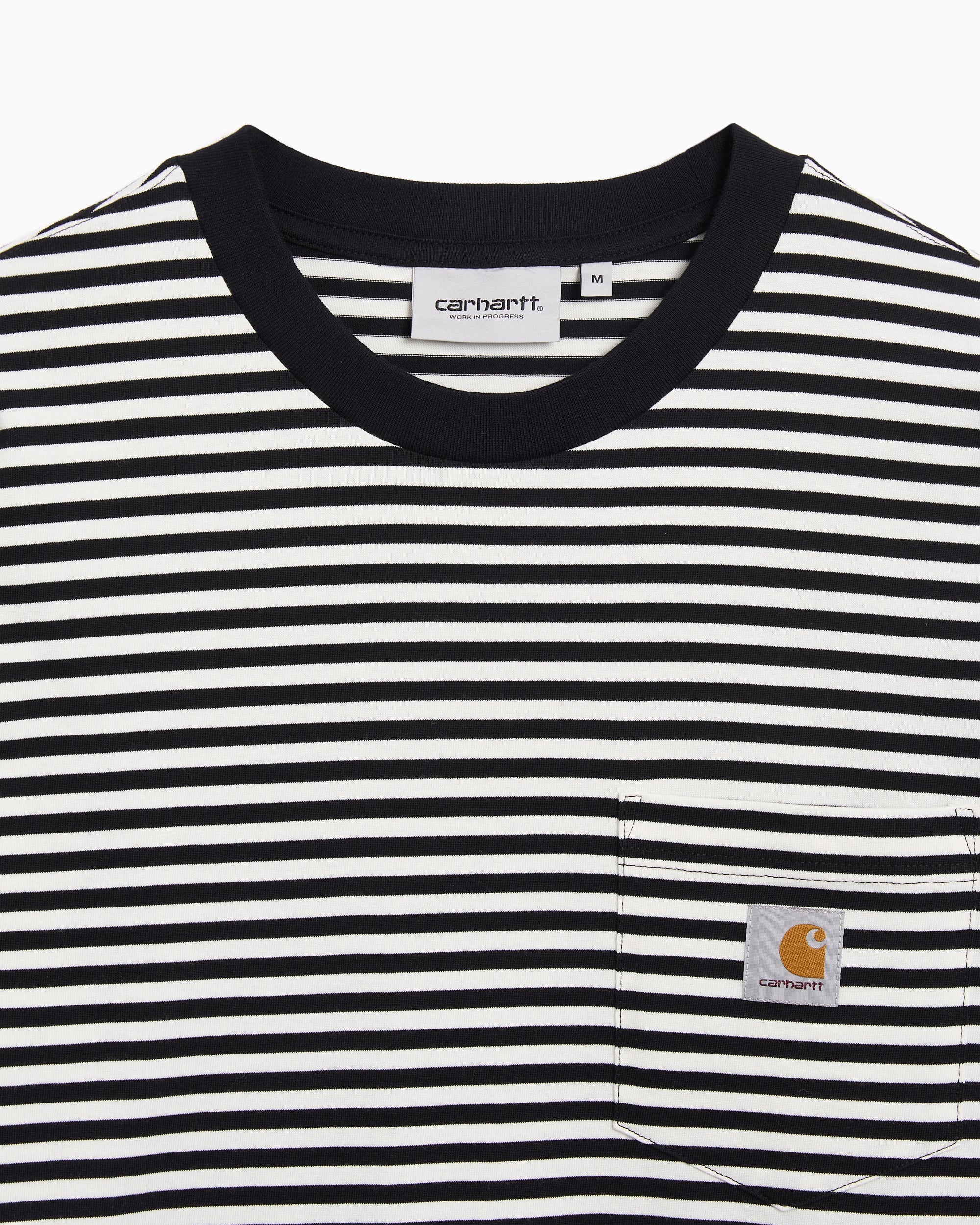 T-Shirts Carhartt WIP Verner Pocket Striped Unisex T-Shirt - I033816-2JGXX