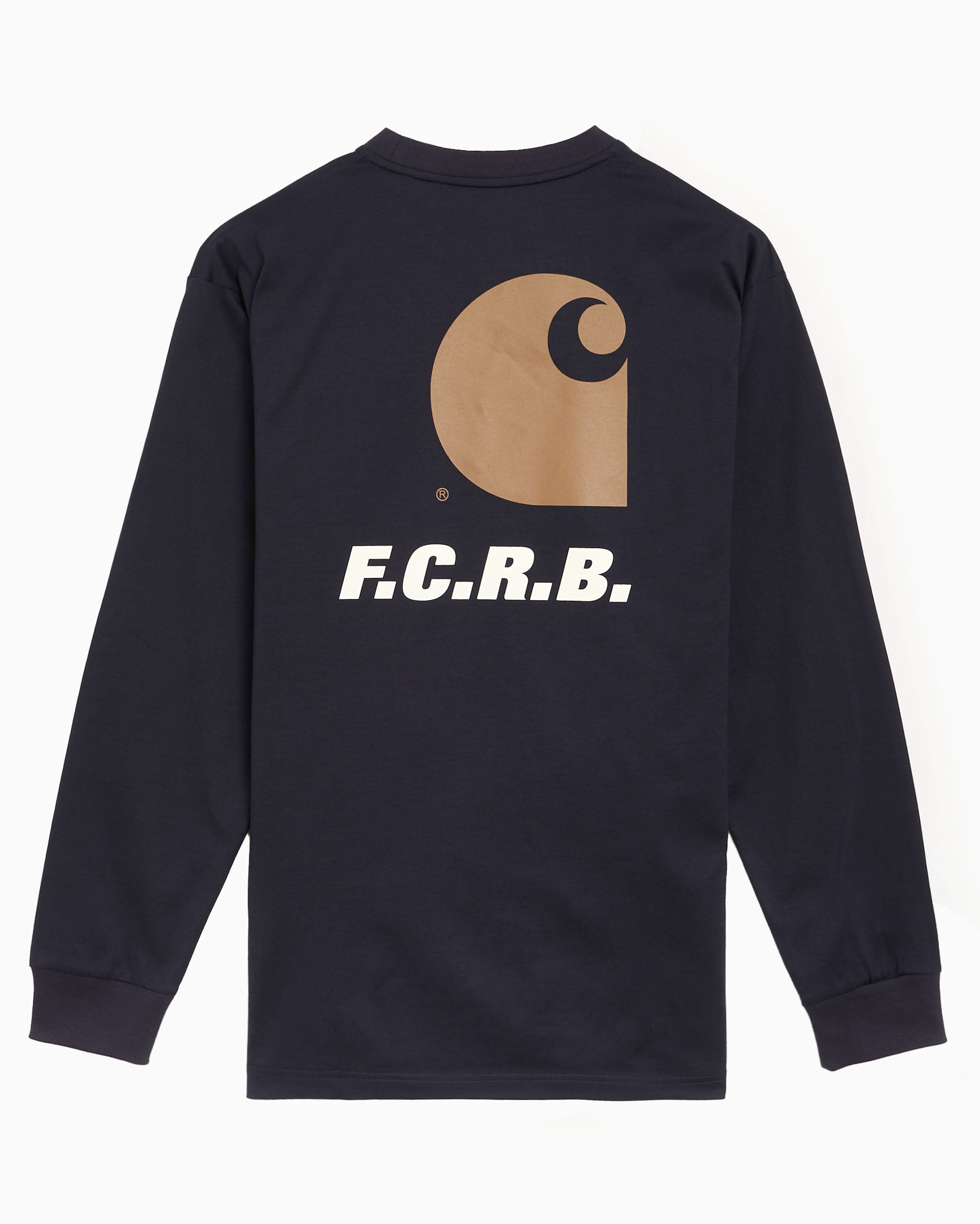 Carhartt WIP x F.C. Real Bristol Graphic Long-Sleeved Unisex T-Shirt