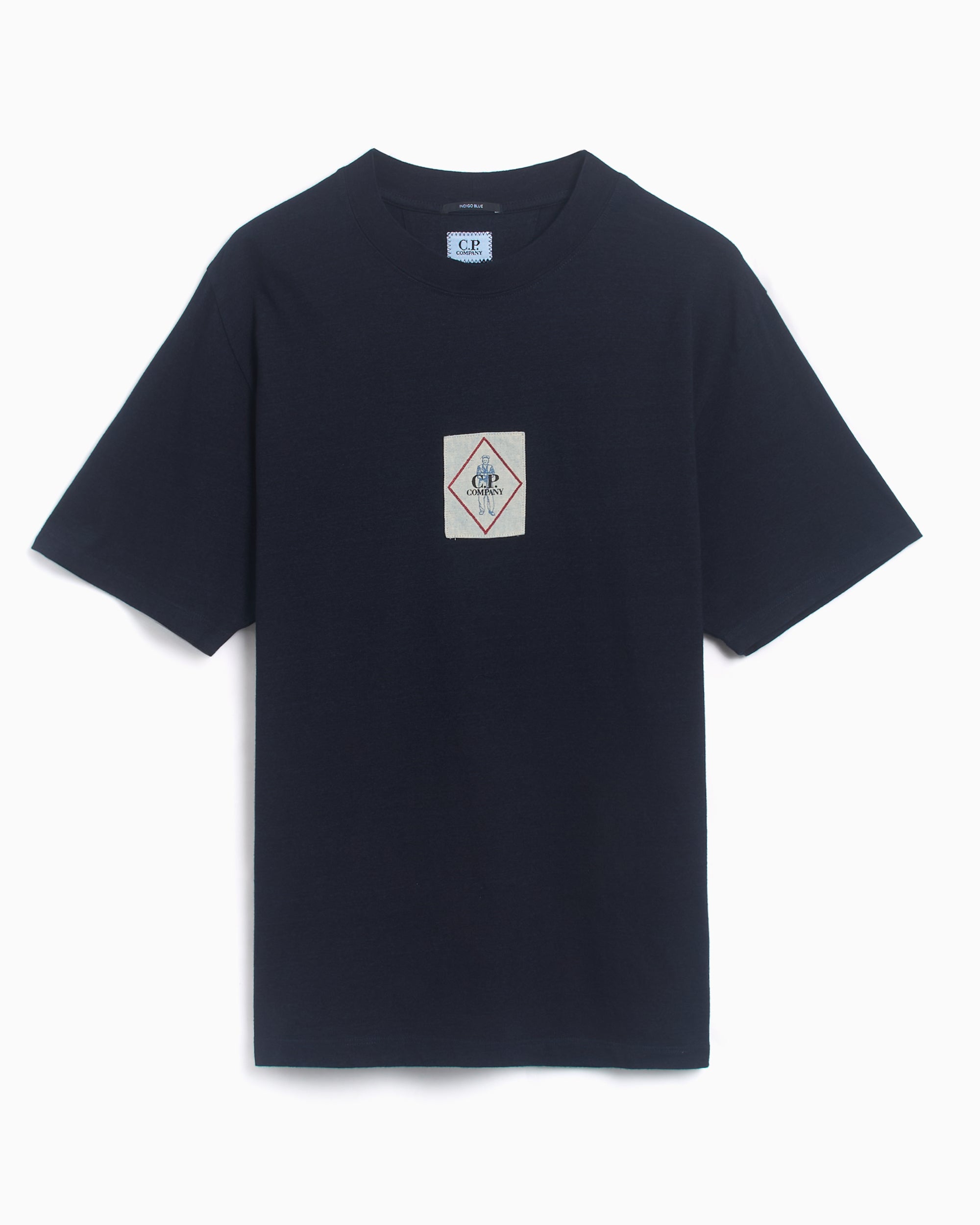 T-Shirts CP Company Logo Men's T-Shirt Men's T-Shirt - 18CMTS187A110056W-D08