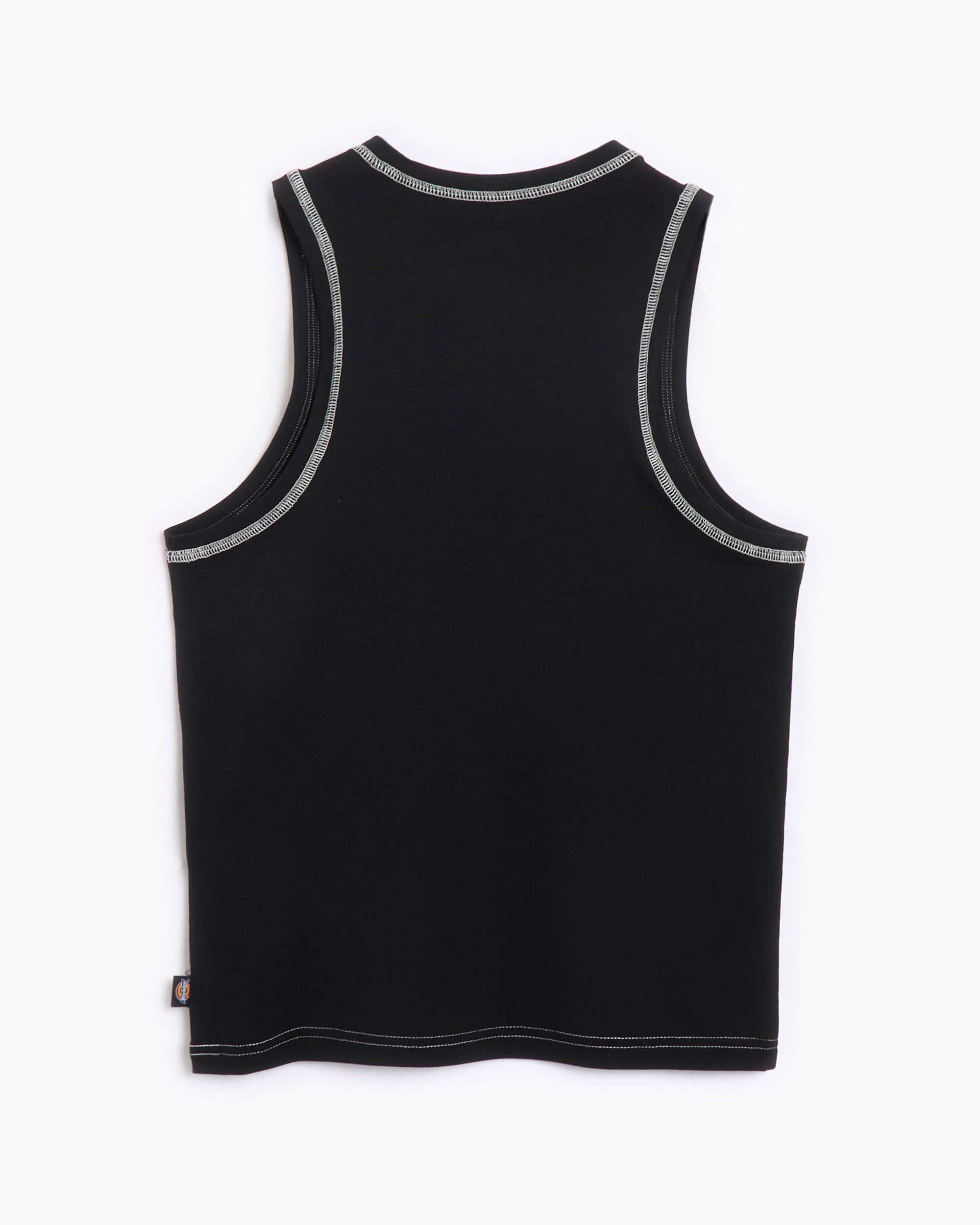 T-Shirts Dickies Racer Top - tienen algodón reciclado Slim Women's T-Shirt - DK0A4Z8GBLK1