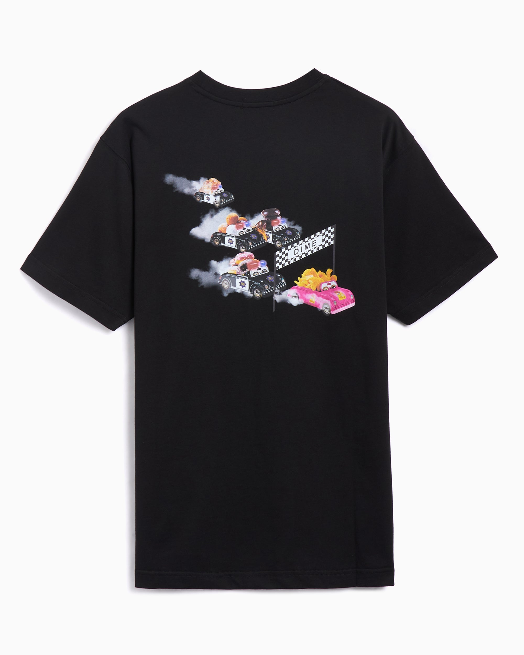 T-Shirts Dime MTL 2Fast 2Delicious Men's T-Shirt Men's T-Shirt - DIMEHO2466BLK