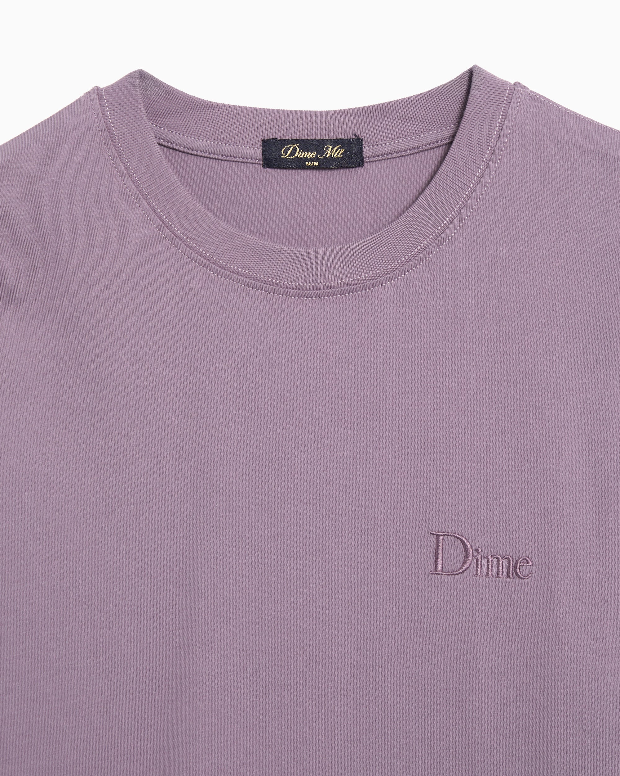 T-Shirts Dime MTL Classic Logo Relaxed Men's T-Shirt - DIMESP2550PLU