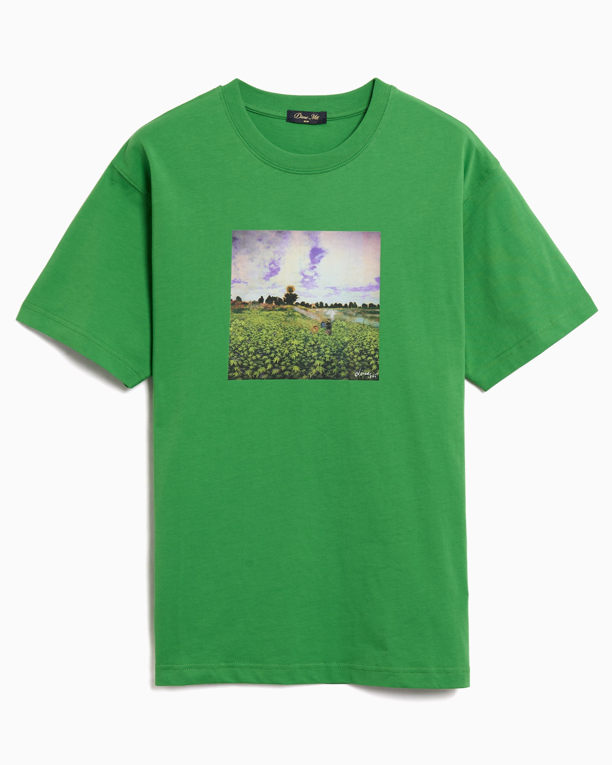 T-Shirts Dime MTL Field Trip Graphic Relaxed Men's T-Shirt - DIME2SP2554GRN