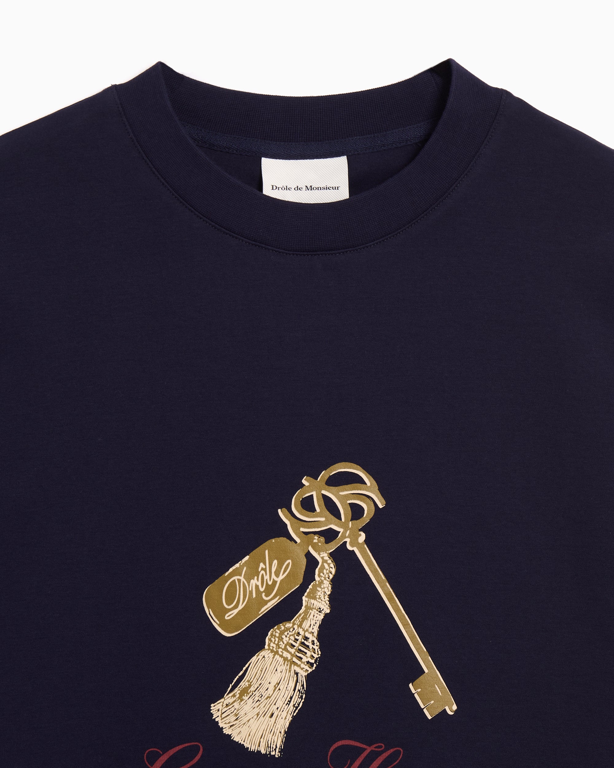 T-Shirts Drôle de Monsieur Grand Hotel Relaxed Men's T-Shirt - TS261-CO002-NY