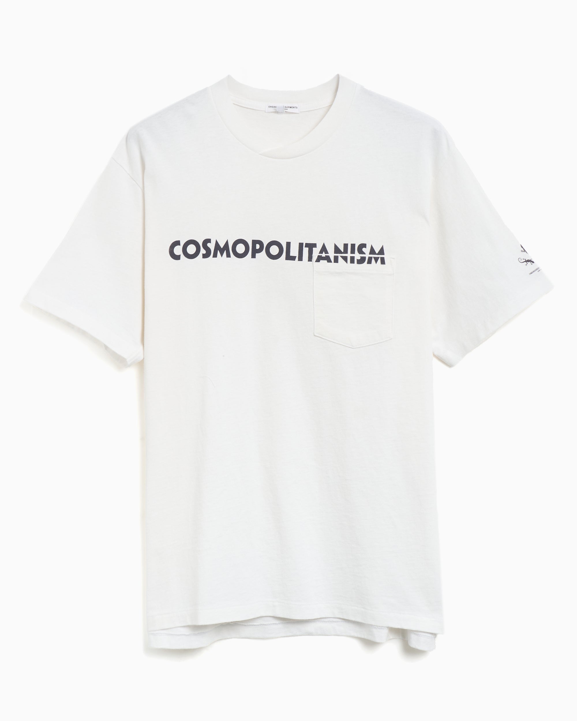 T-Shirts Engineered Garments Printed Cross Crew Neck Men's T-Shirt Men's T-Shirt - 25S1H010-NP163