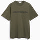 T-Shirt Engineered Garments Printed Cross Crew Neck Men's T-Shirt pour homme