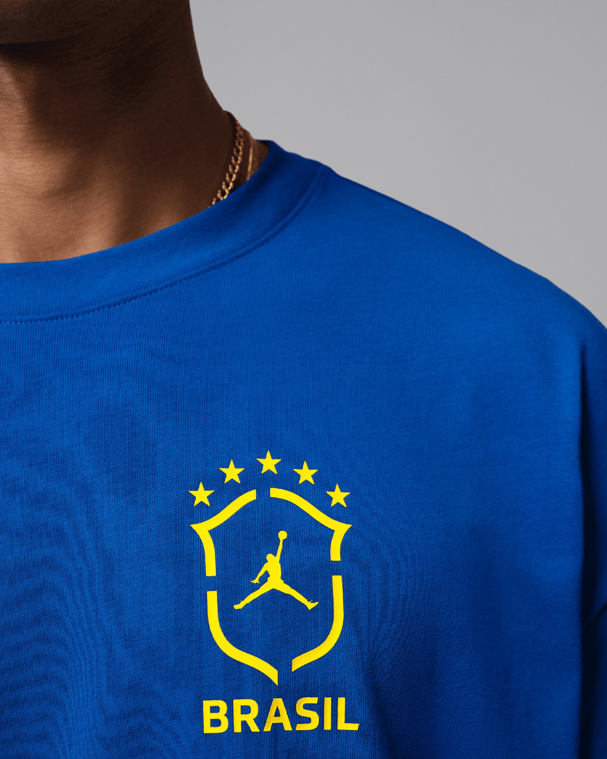 Camiseta con logo Oversize Jordan 85 Brasil para hombre