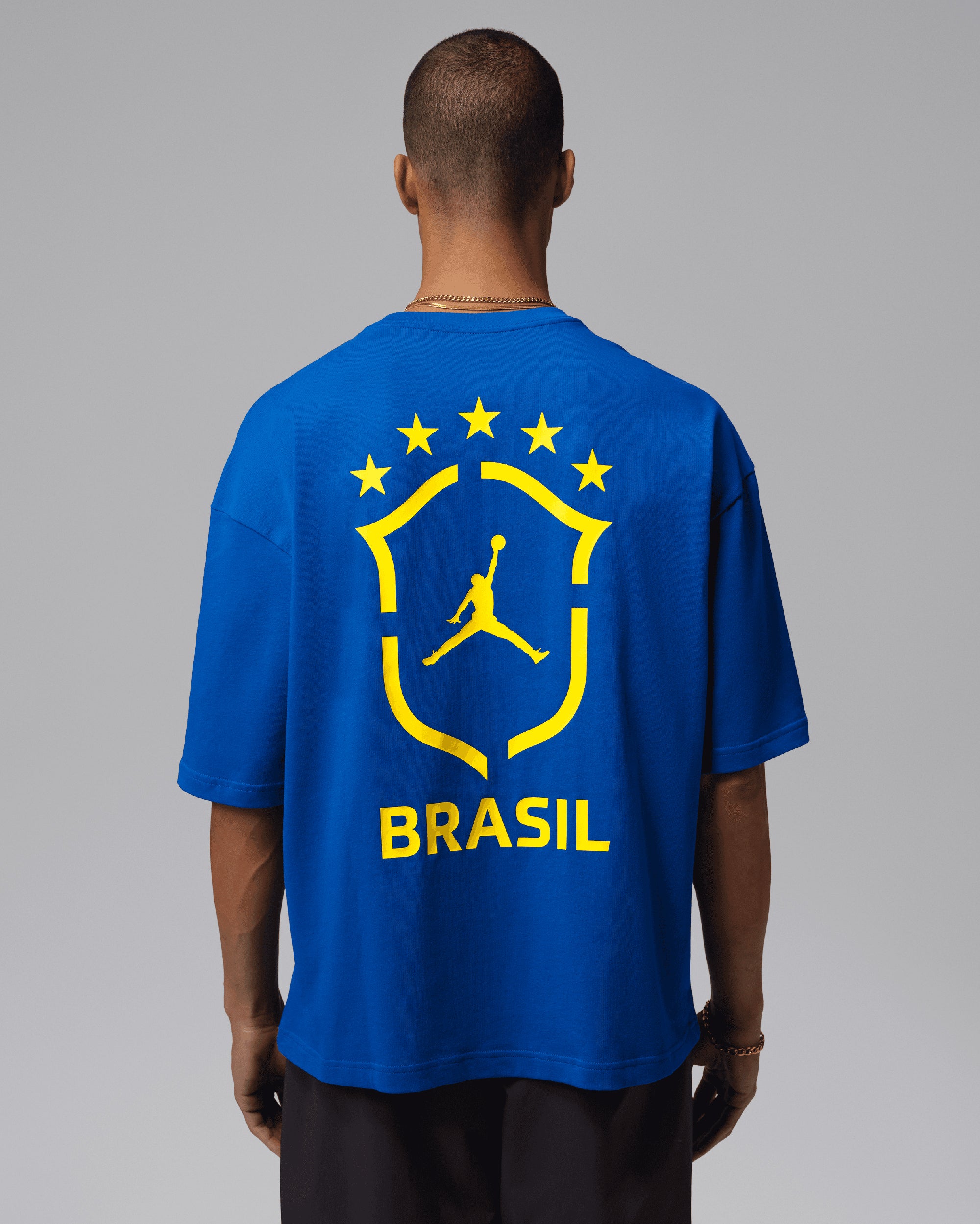 ブラジル代表 Jordan シャツ 黒/青 t-shirts-jordan-85-brasil-logo