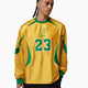 Jersey T-Shirt avec logo Relaxed à manches longues Jordan Brasil Goalkeeper pour homme