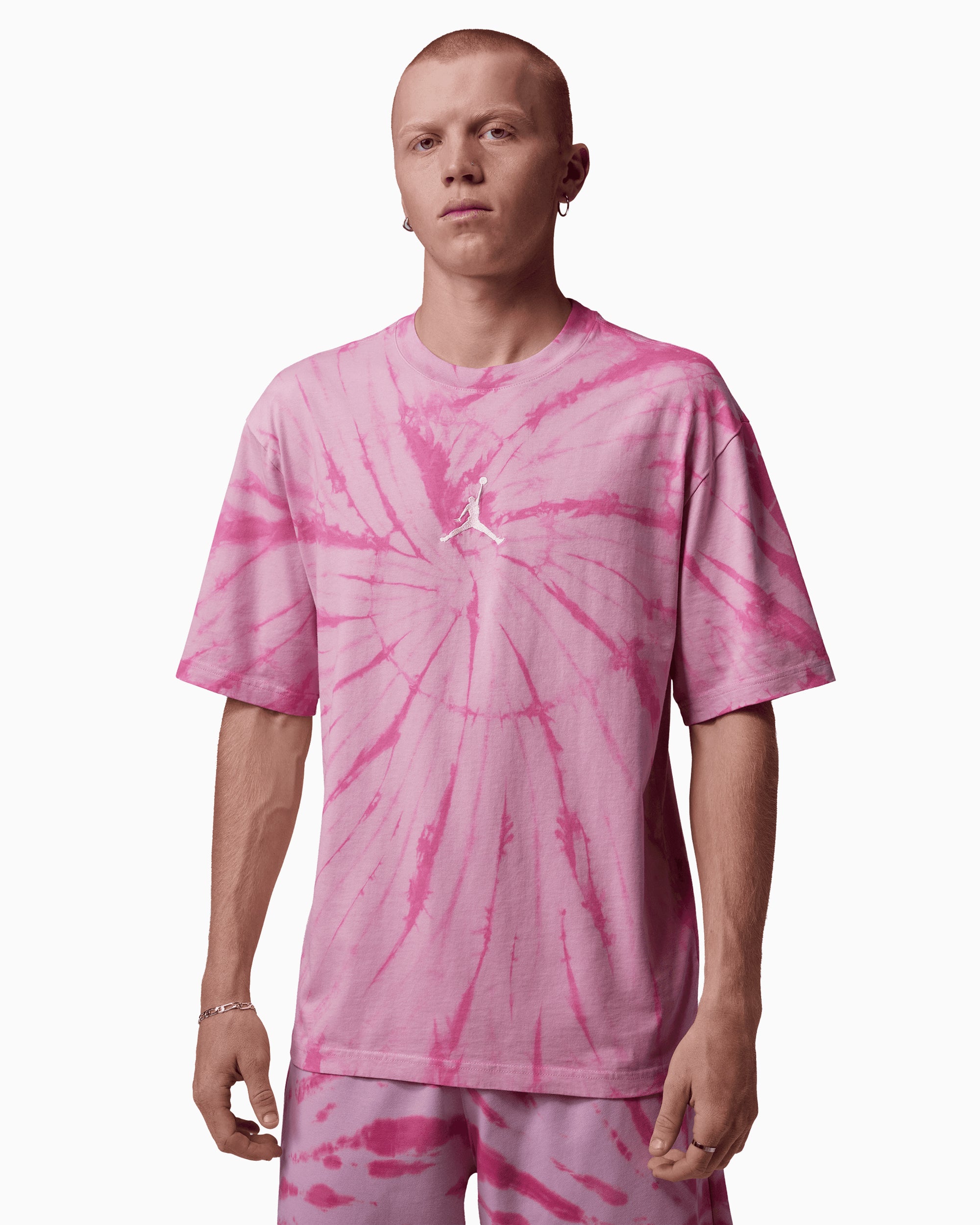 T-Shirts Jordan Brooklyn Tie-Dye Festival Tie-Dye Relaxed Men's T-Shirt - IF3150-676