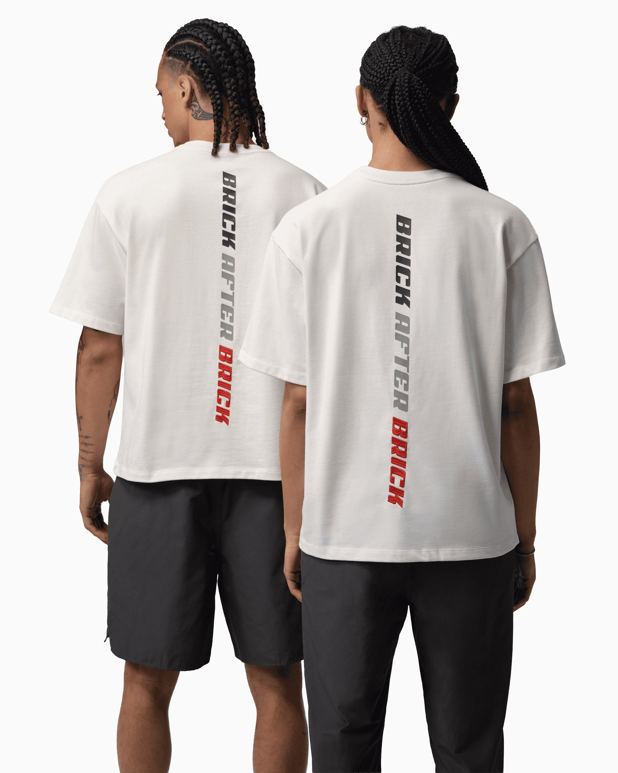 T-Shirts Jordan x Nigel Sylvester Bike "Brick After Brick" Logo Relaxed Unisex T-Shirt - IQ8148-133