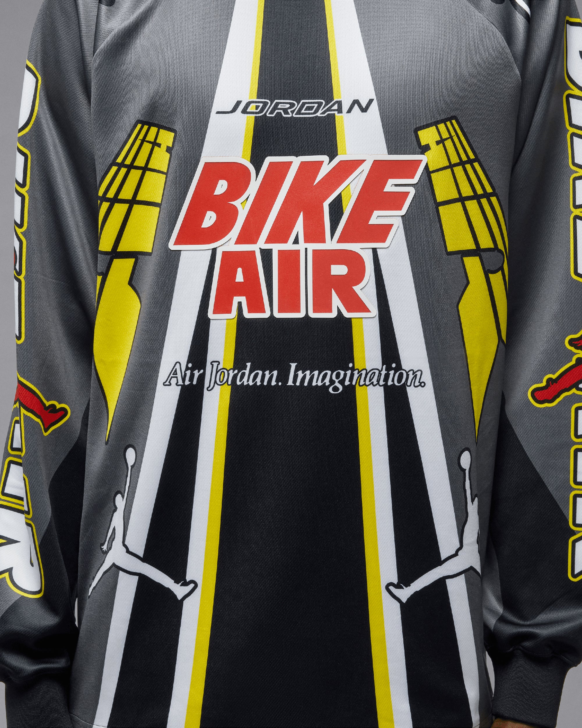 T-Shirts Jordan x Nigel Sylvester Bike Men's Long Sleeve T-Shirt Oversize Men's T-Shirt - HQ1729-068