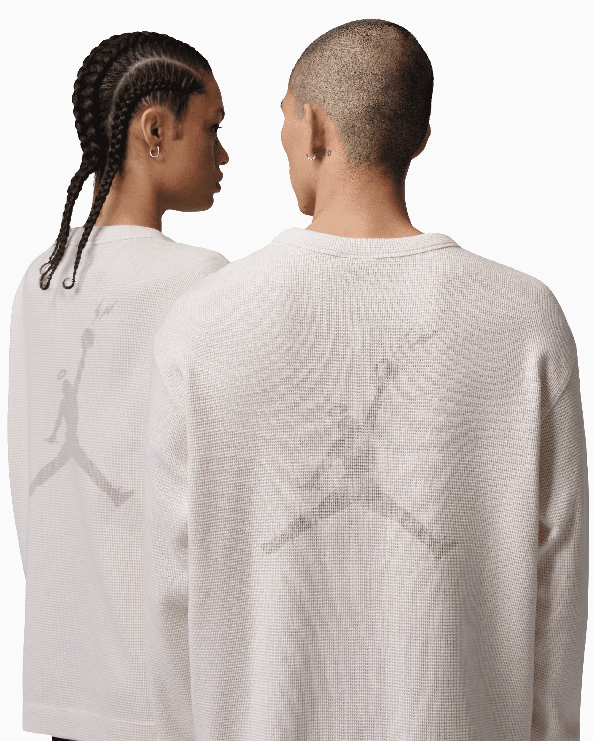 Jordan x UNION LA x Fragment Thermal Logo Long-Sleeved Relaxed Men's T