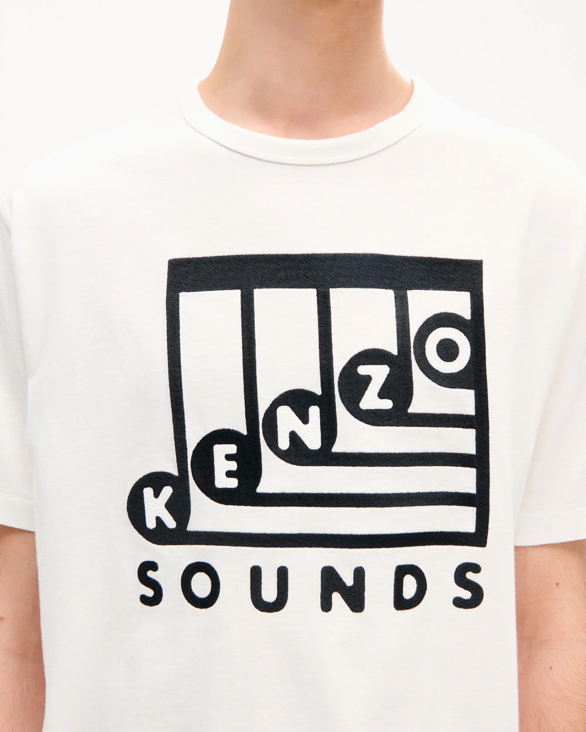 Kenzo Sounds Embroidered Men's T-Shirt