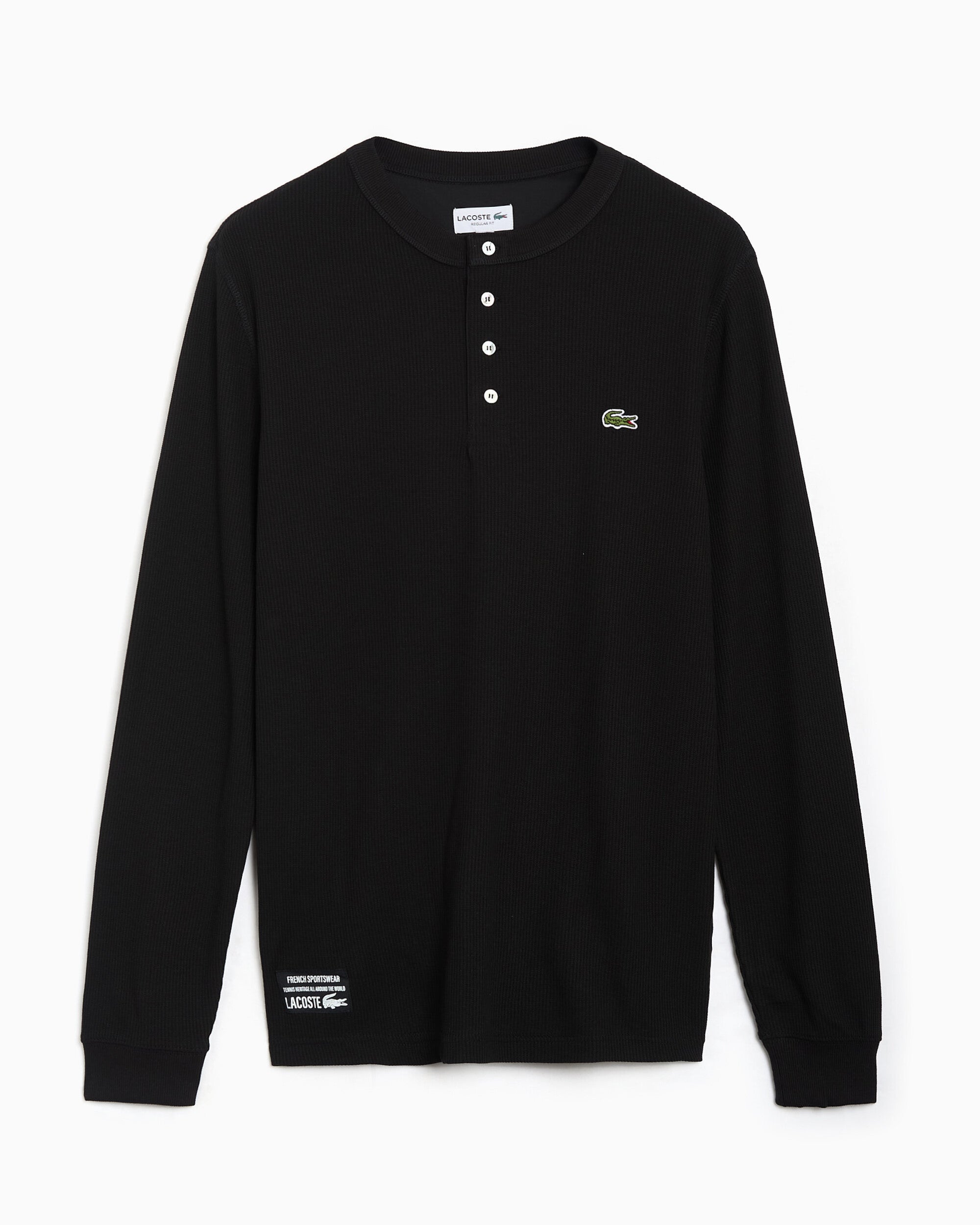 T-Shirts Lacoste Logo Long-Sleeved Straight Men's T-Shirt - TH1300-00-031