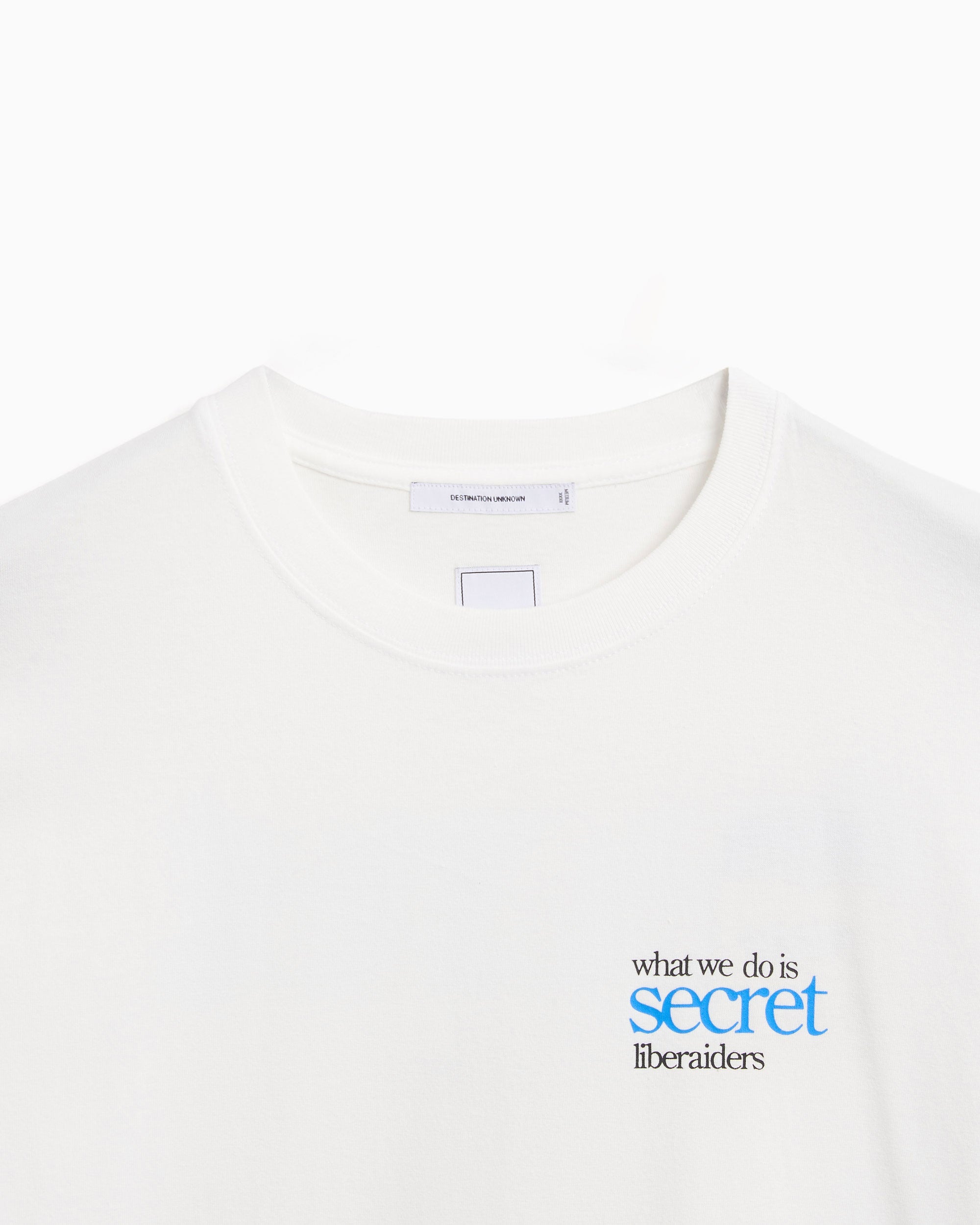 T-Shirts Liberaiders® Liberaiders® Secret Men's T-Shirt Men's T-Shirt - 706152401-WHITE