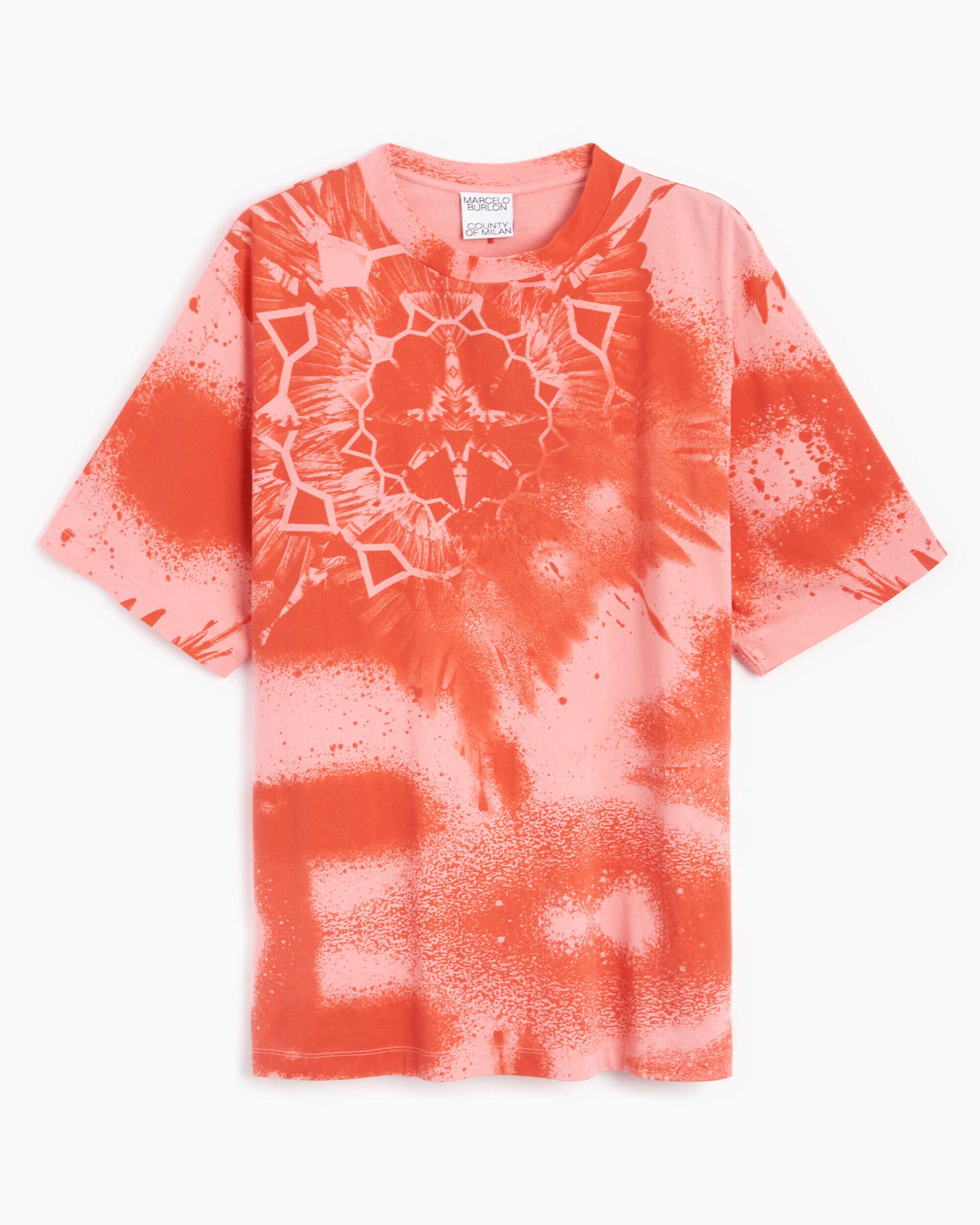 Marcelo Burlon Kaleidoscope Wings Men's T-Shirt Men's T-Shirt