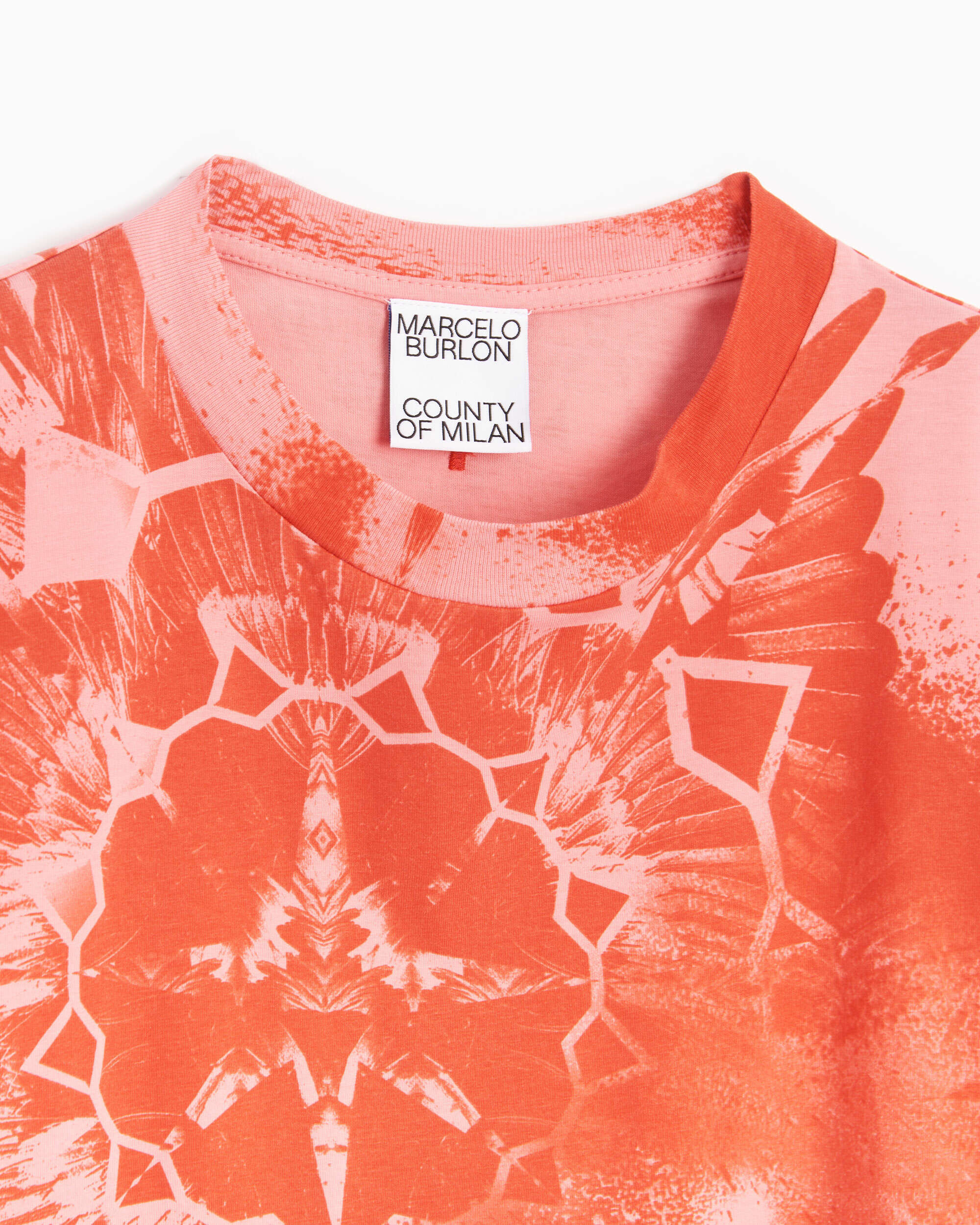 Marcelo Burlon Kaleidoscope Wings Men's T-Shirt Men's T-Shirt