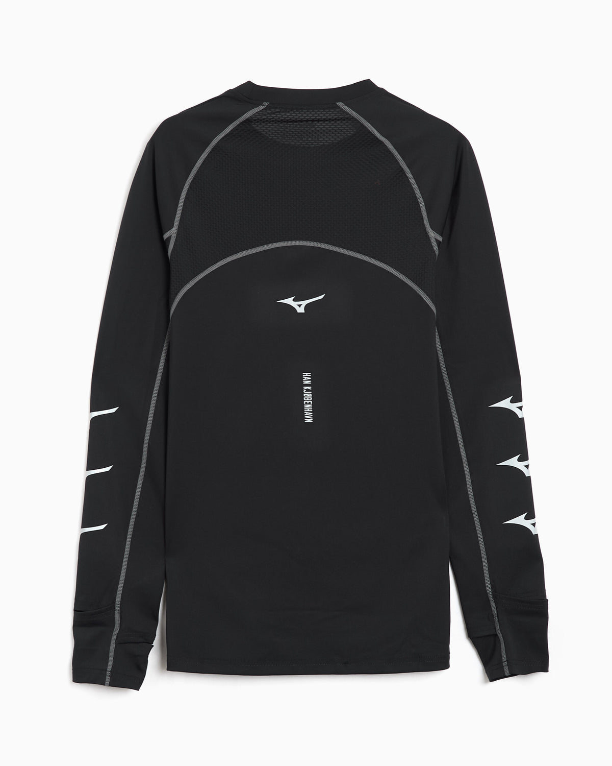 T-Shirts Mizuno x Han Kjøbenhavn Long-Sleeved Slim Men's T-Shirt - D2EAD106-09