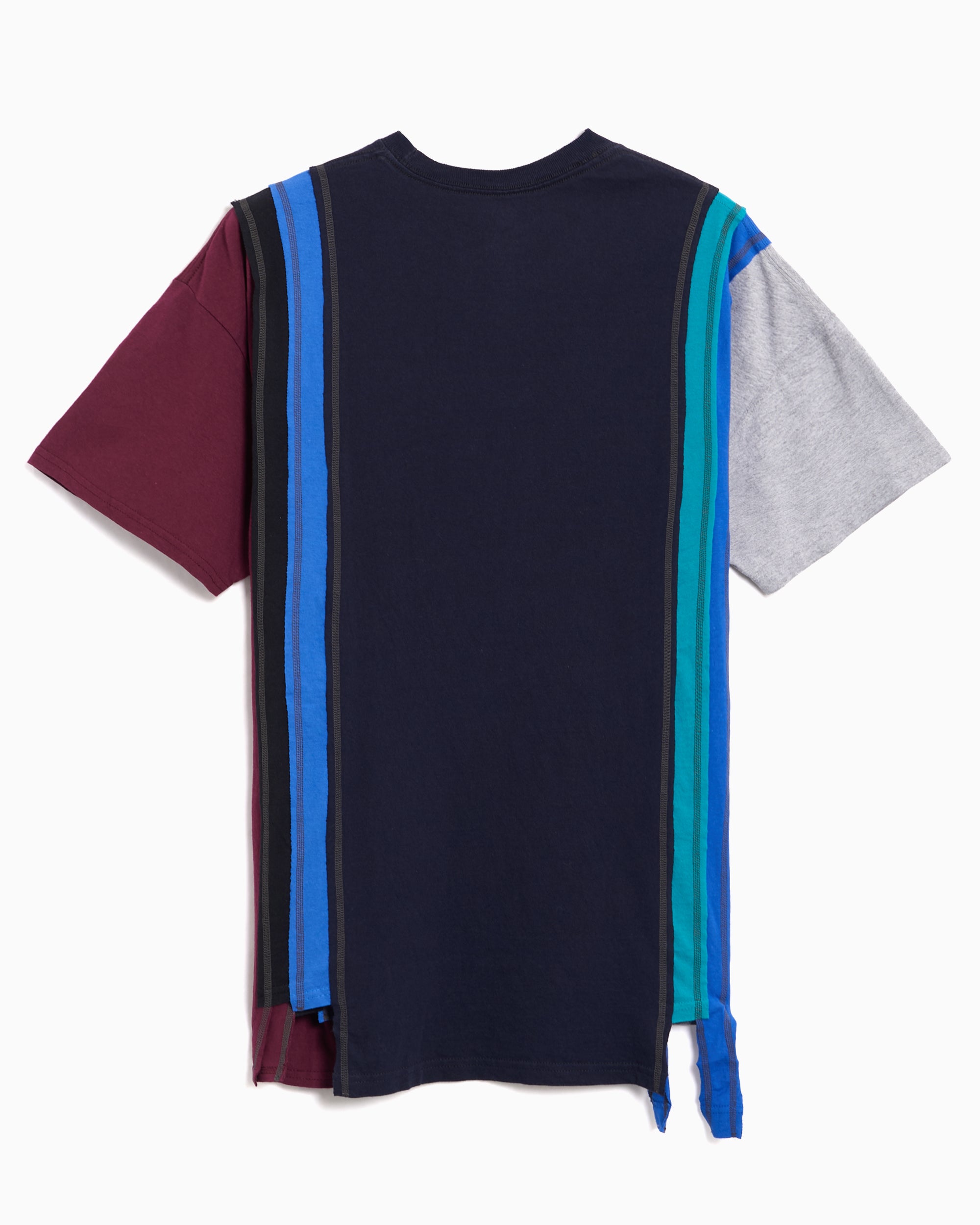 Needles 7 Cut College Graphic Reconstructed Oversize Unisex T-Shirt