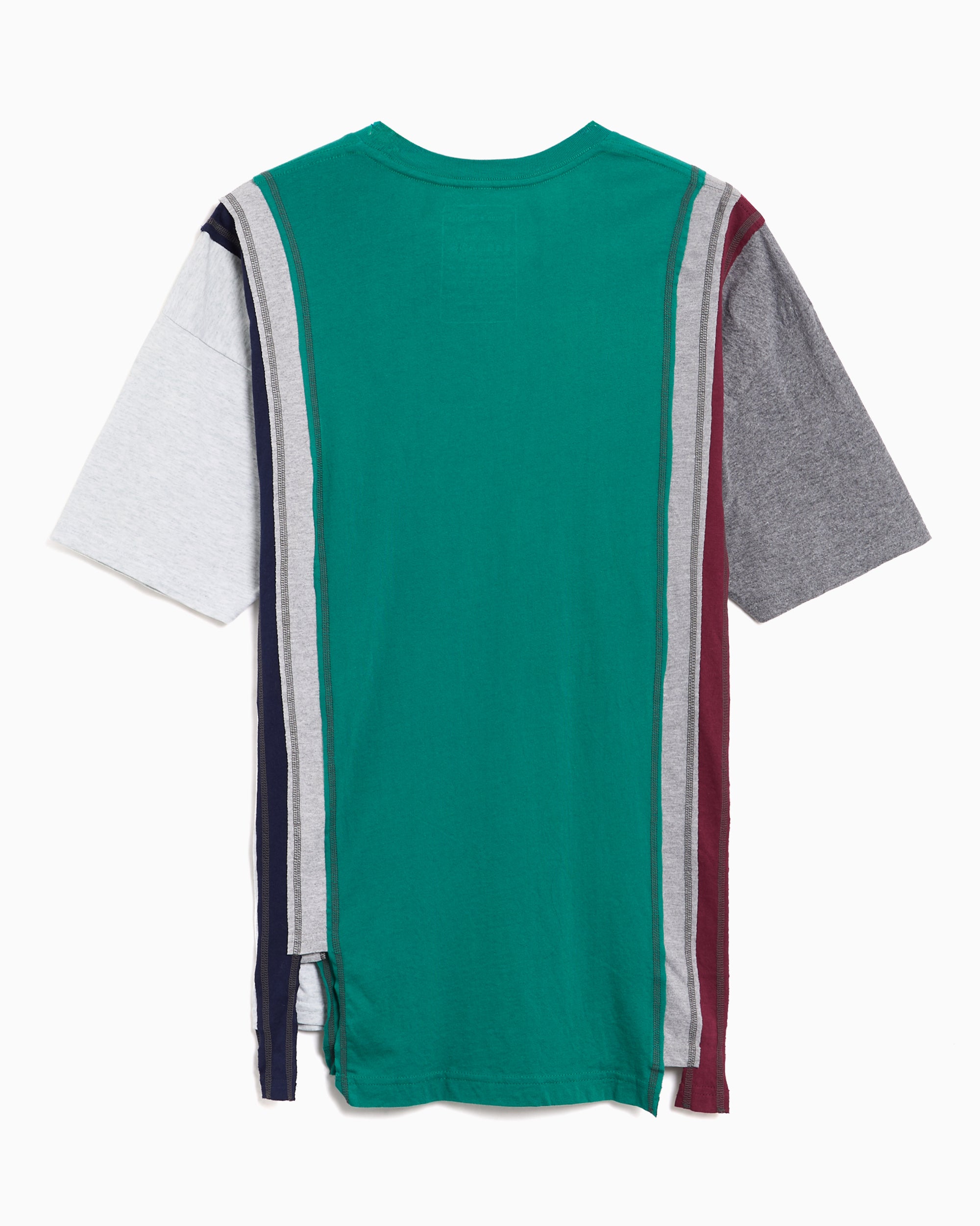 Needles 7 Cut College Graphic Reconstructed Oversize Unisex T-Shirt