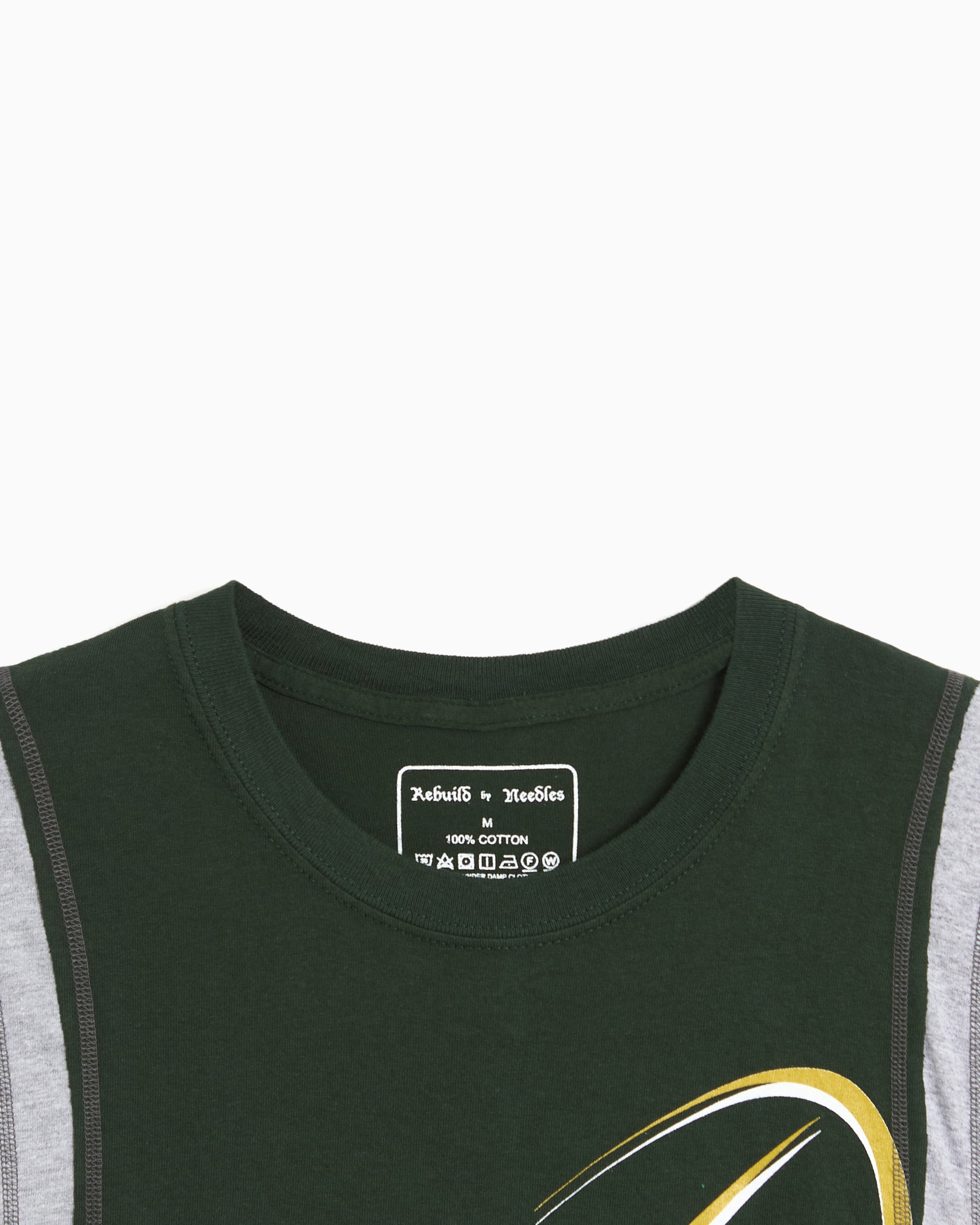 Needles 7 Cut College Graphic Relaxed Men's T-Shirt