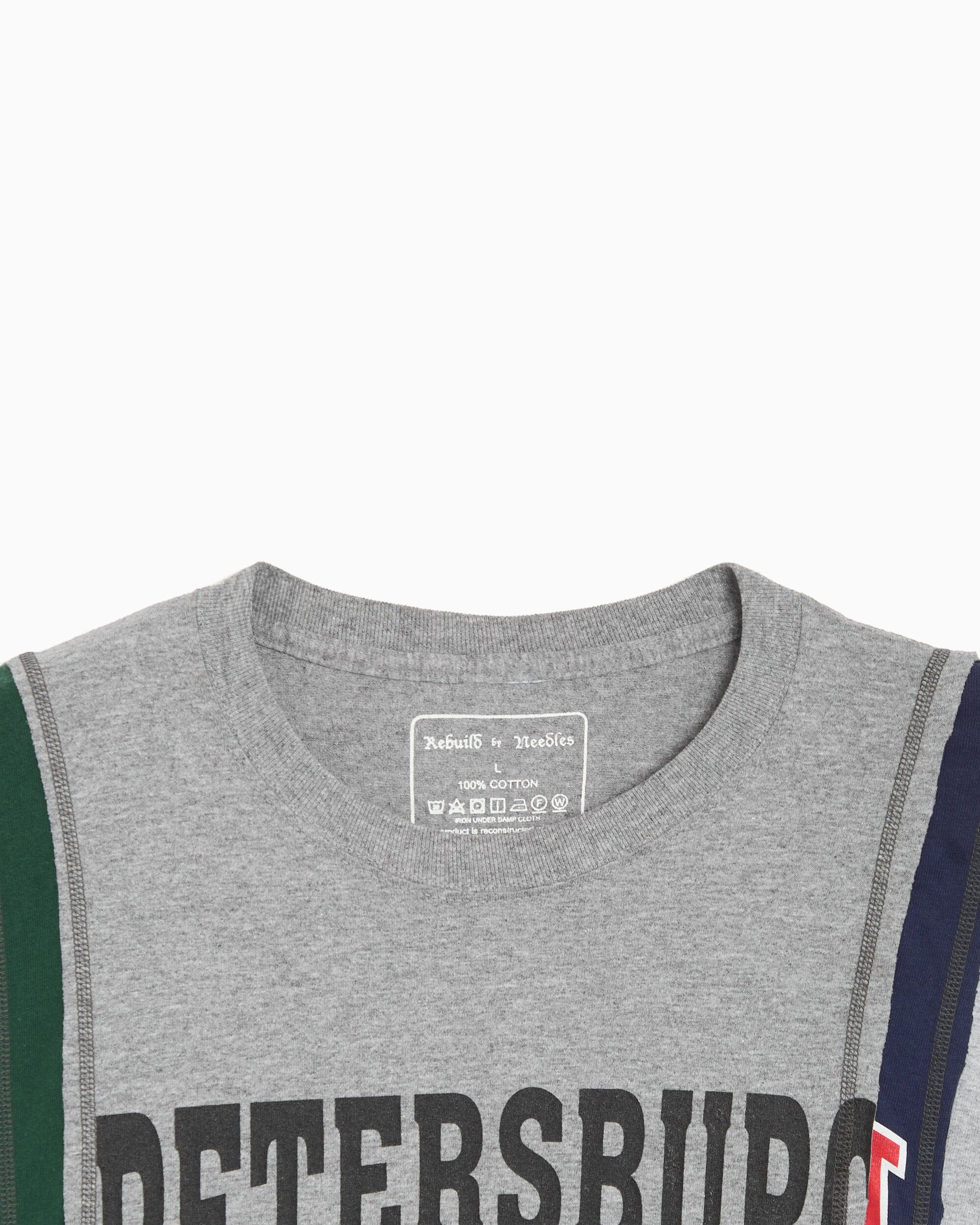 Needles 7 Cut College Graphic Relaxed Unisex T-Shirt