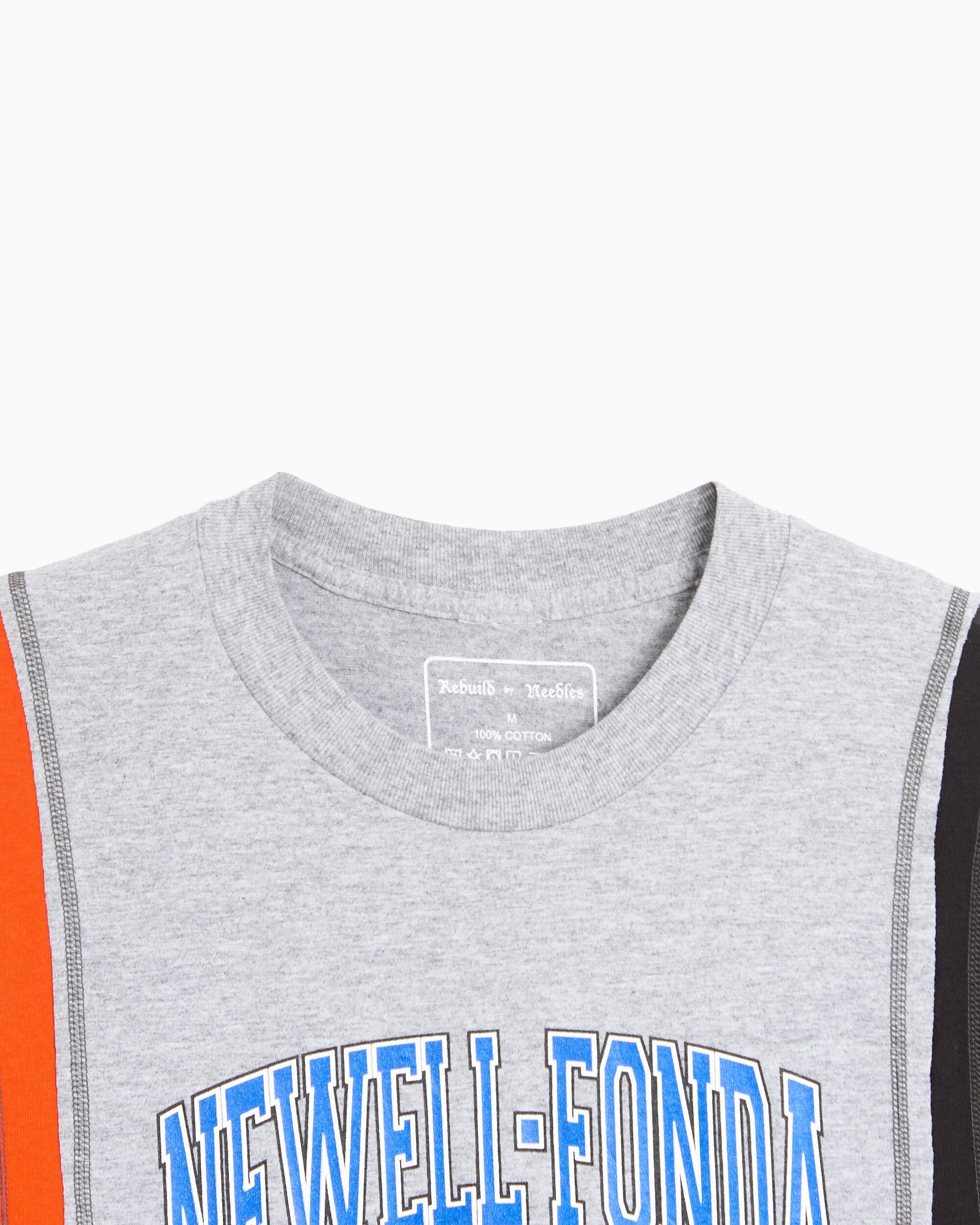 Needles 7 Cut College Graphic Relaxed Unisex T-Shirt