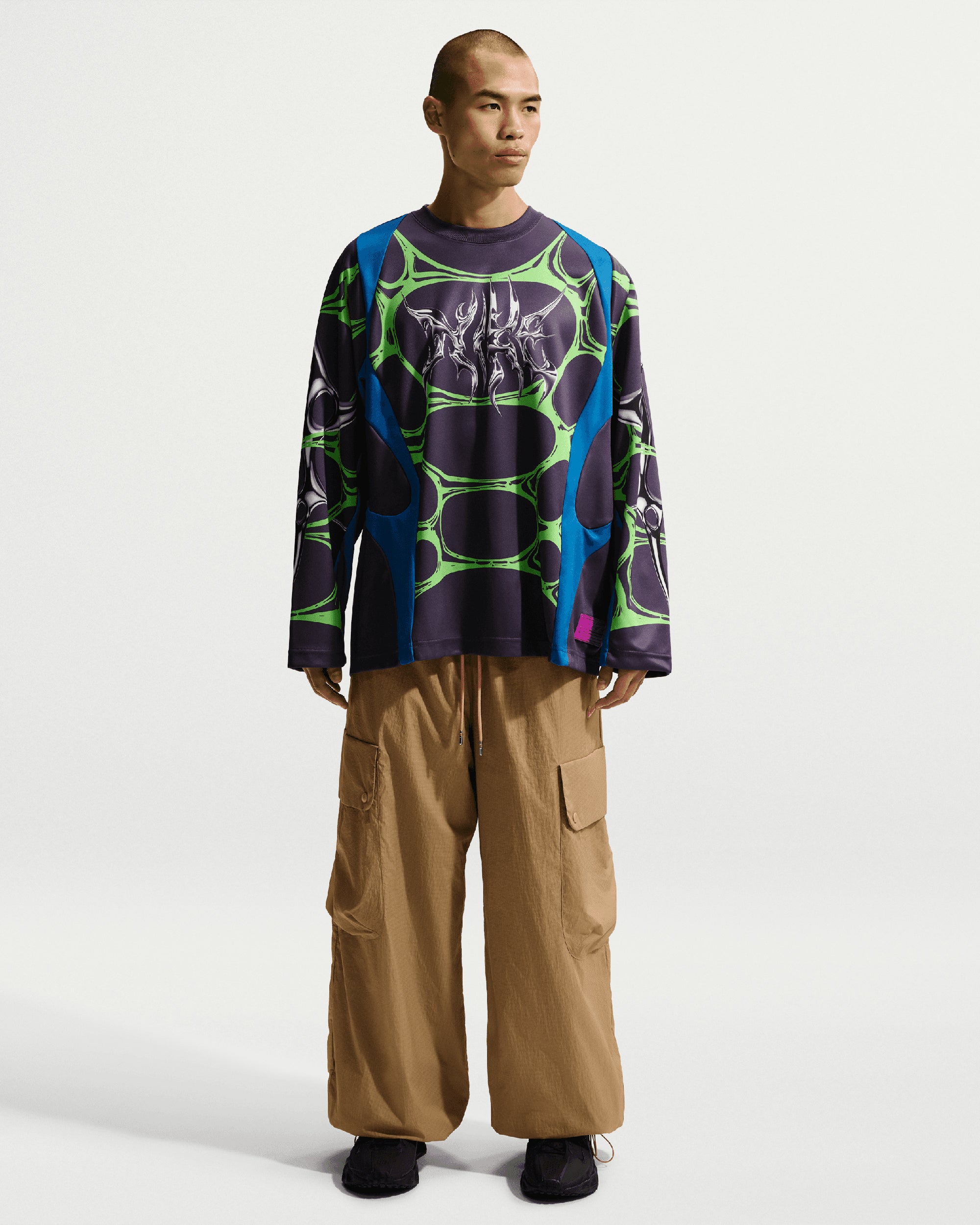 Nike Project F.R.O.G. Jelly Cage Graphic Long-Sleeved Oversize Men's J