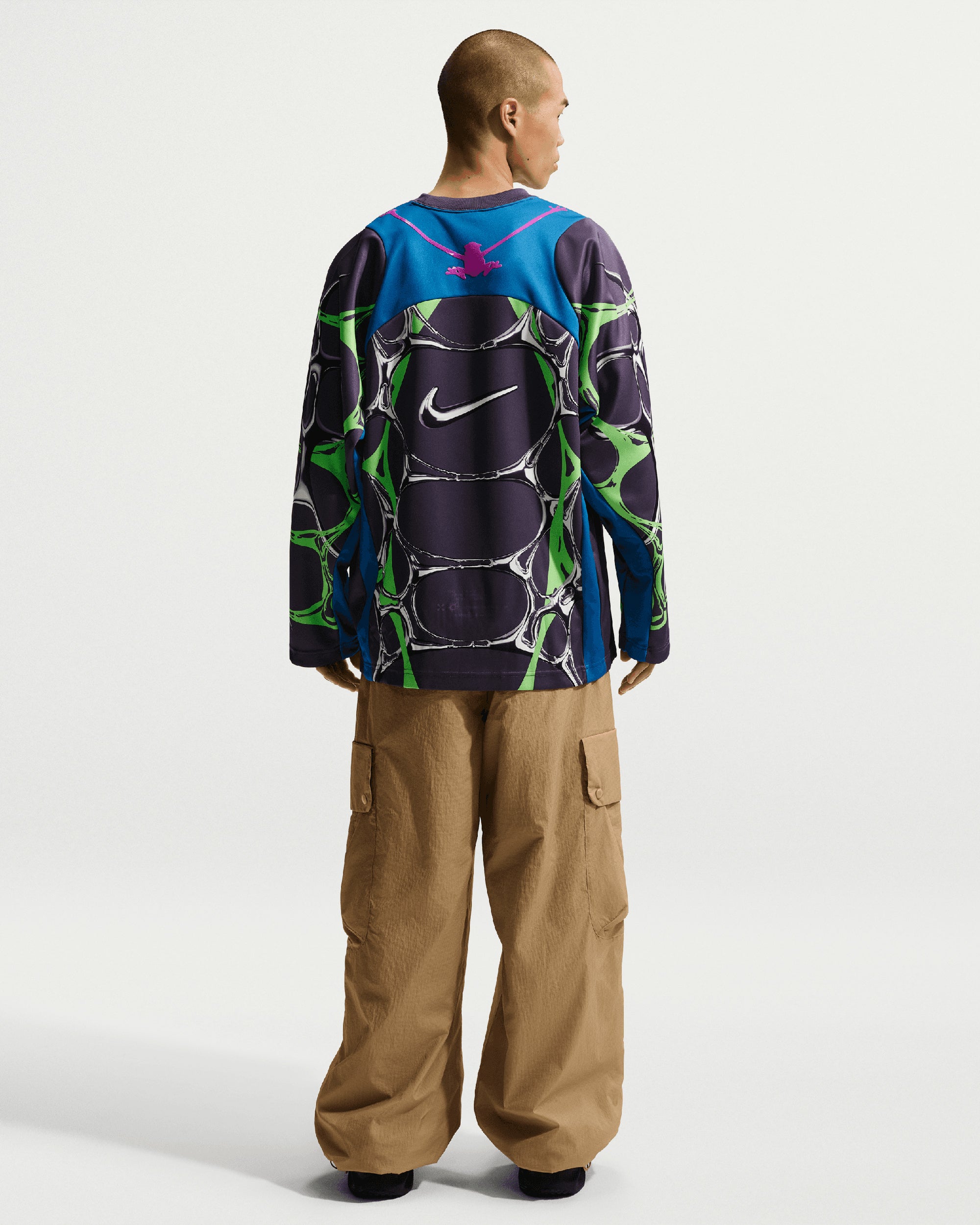 Nike Project F.R.O.G. Jelly Cage Graphic Long-Sleeved Oversize Men's J