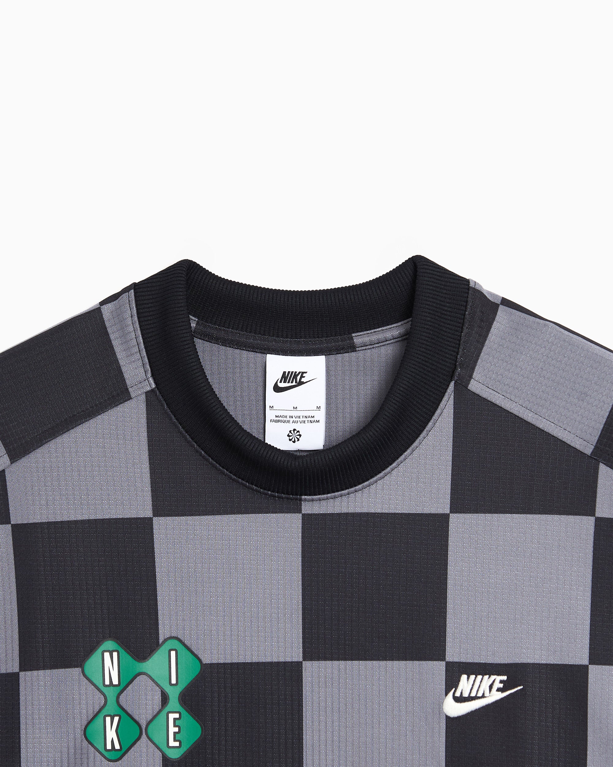 T-Shirts Nike Sportswear Club Goalie Plaid Long-Sleeved Relaxed Men's Jersey T-Shirt - II4367-084