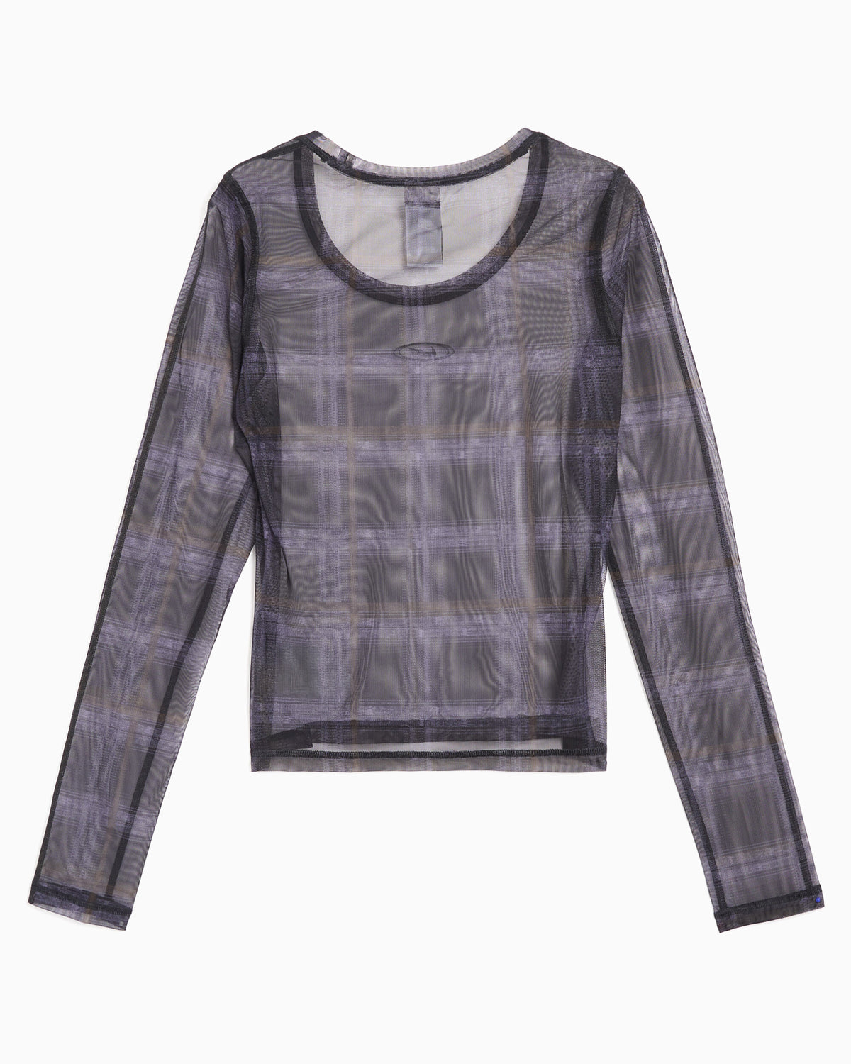 T-Shirts Nike Sportswear Mesh Plaid Long-Sleeved Slim Women's T-Shirt - IO4170-010