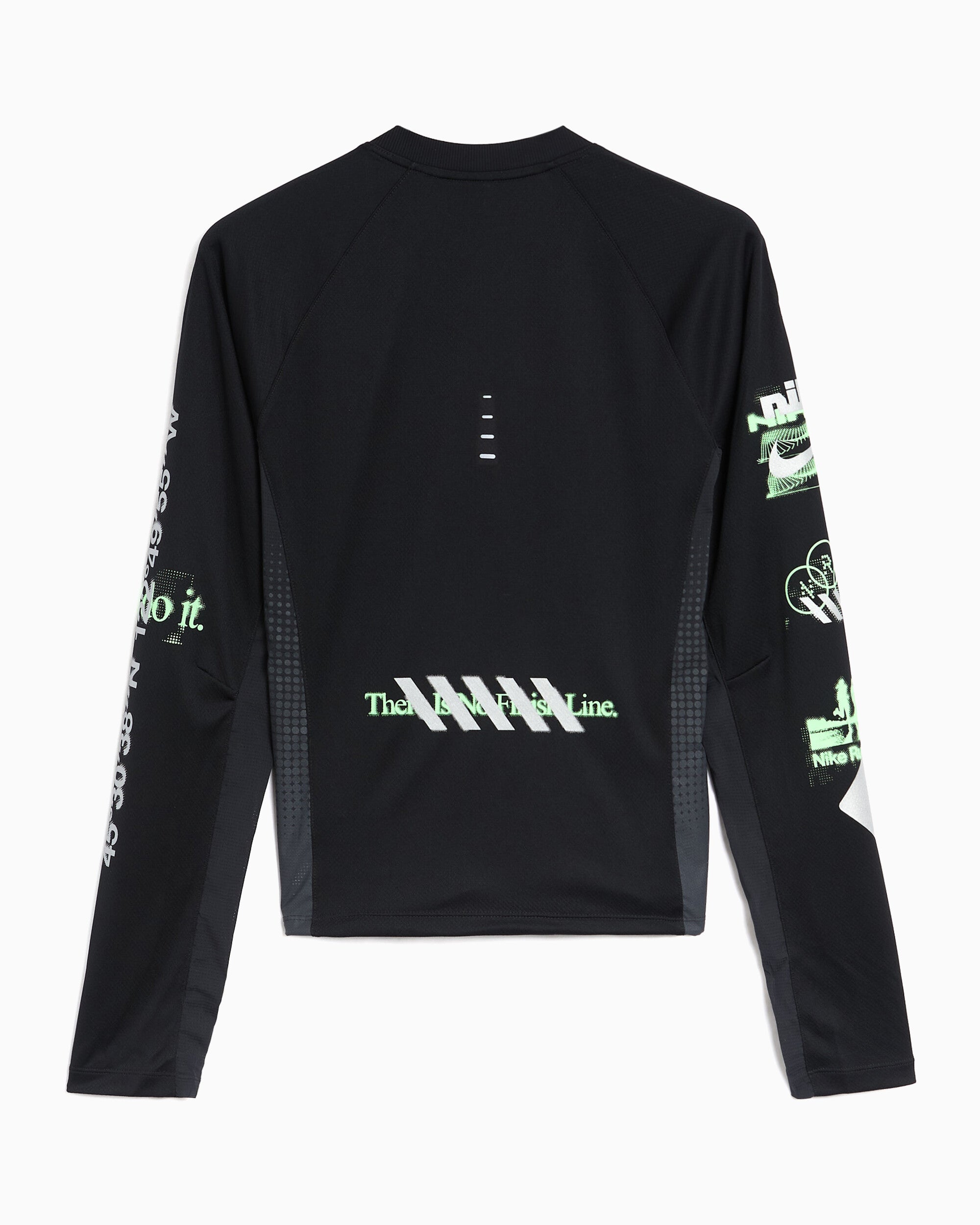 T-Shirts Nike Swift Running Graphic Long-Sleeved Slim Women's T-Shirt - IM7542-010