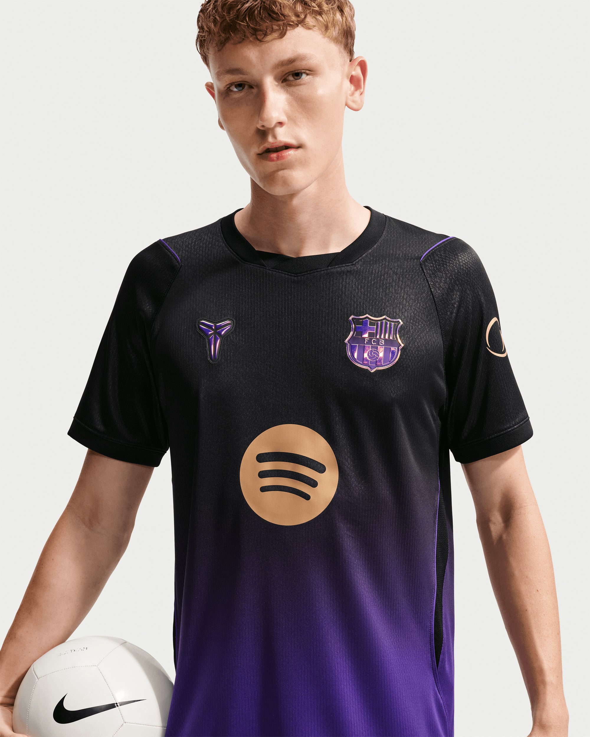 T-Shirts Nike x Kobe Bryant x FC Barcelona Away Men's Jersey T-Shirt - II1912-505