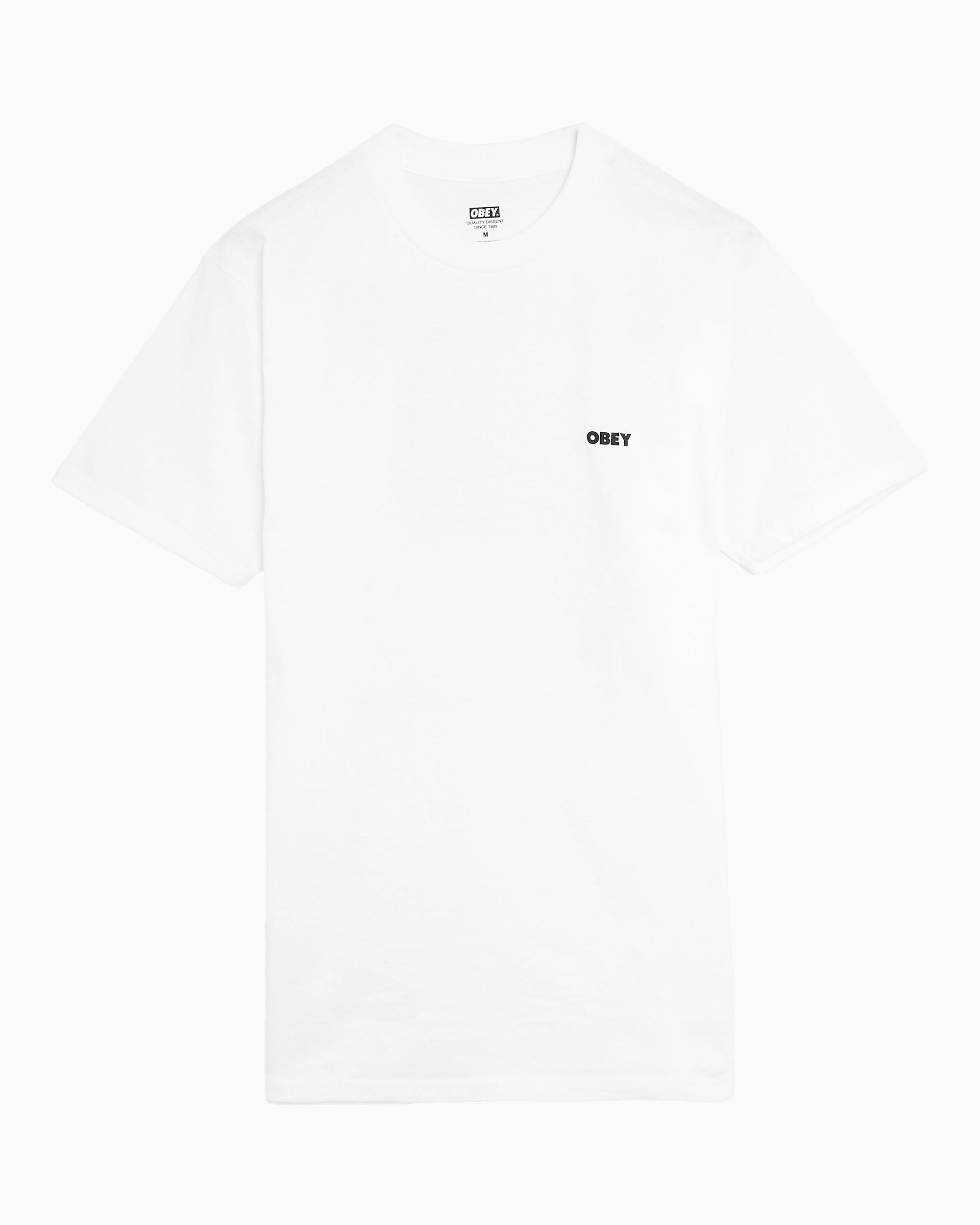 Camiseta con gráfico OBEY Clothing I Will para hombre Blanco S