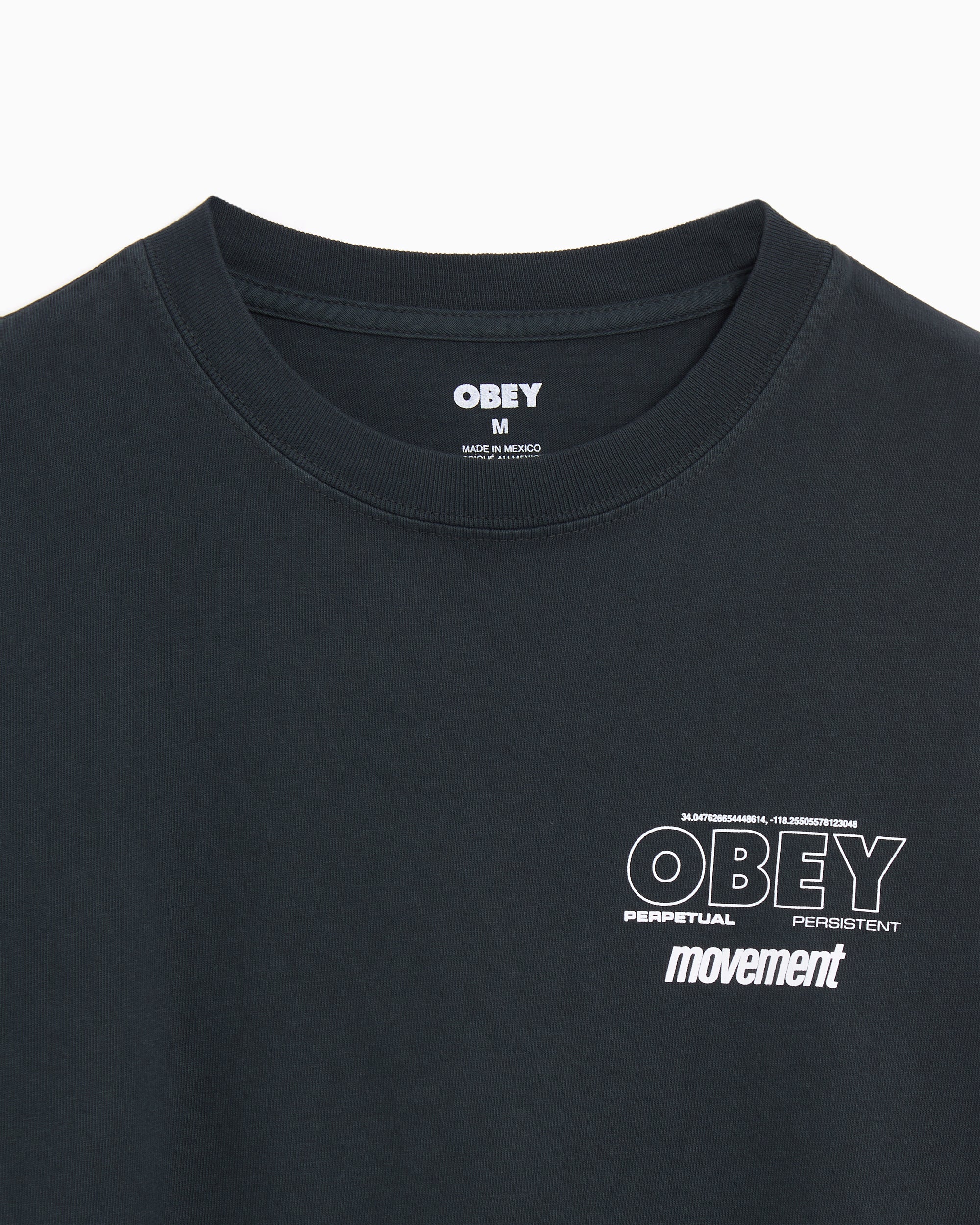 OBEY Clothing Persistent Movement Graphic Men's T-Shirt