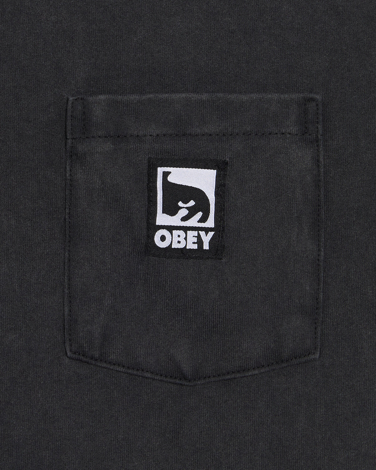 T-Shirts OBEY Clothing Post 2fer Graphic Long-Sleeved Relaxed Men's T-Shirt - 131030150-DUBL