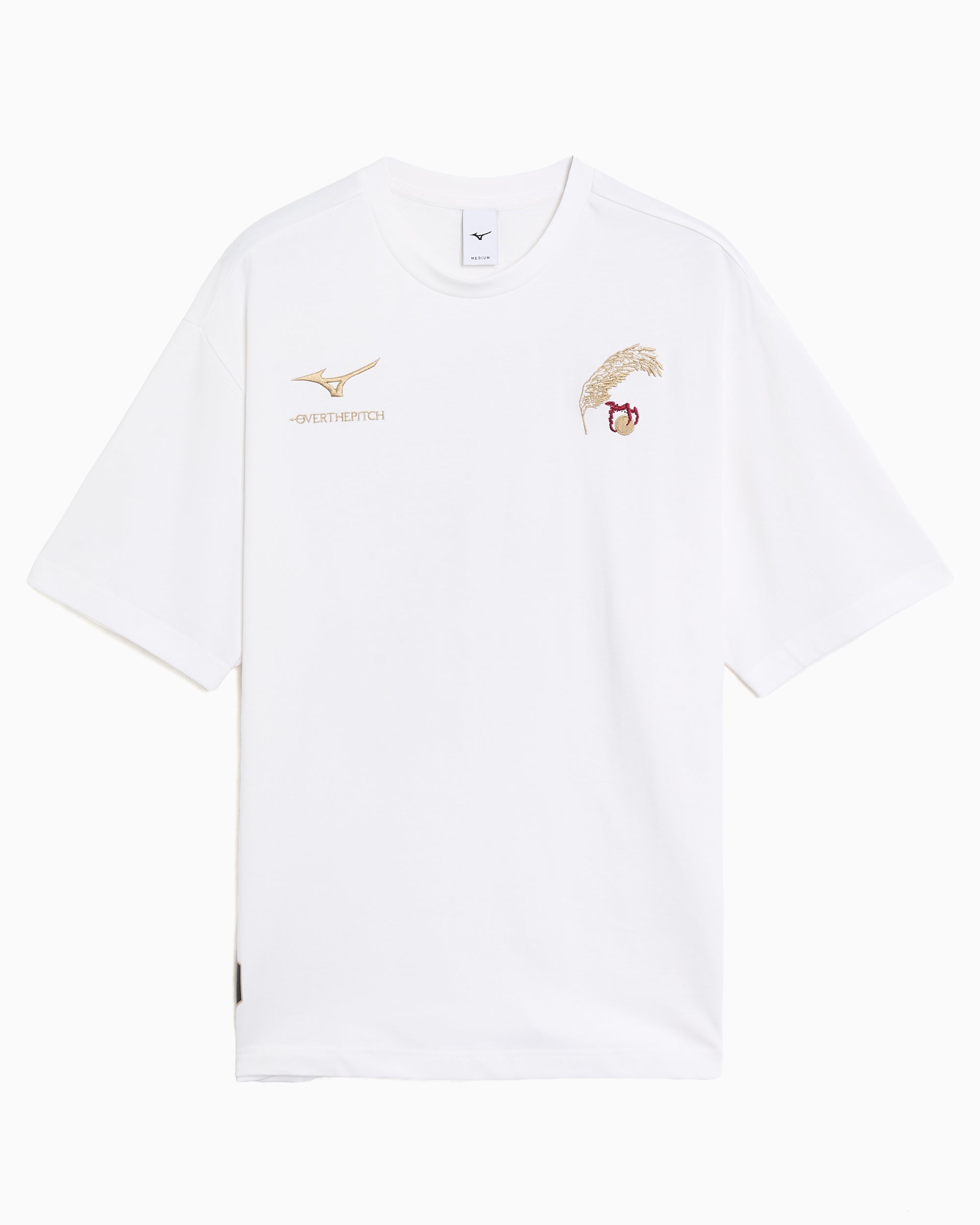 OVER THE PITCH x Mizuno Graphic Oversize Men's T-Shirt