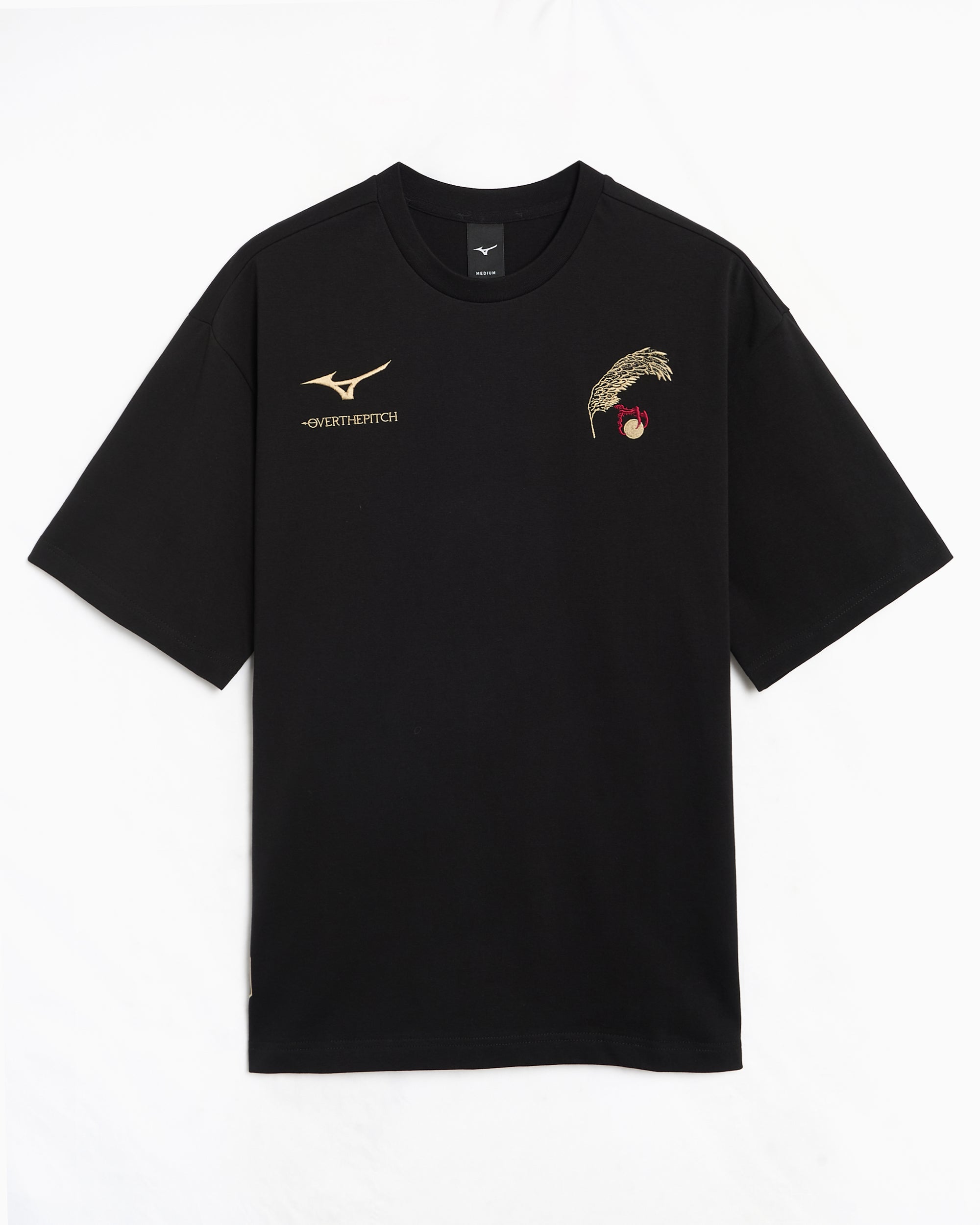 OVER THE PITCH x Mizuno Graphic Oversize Men's T-Shirt