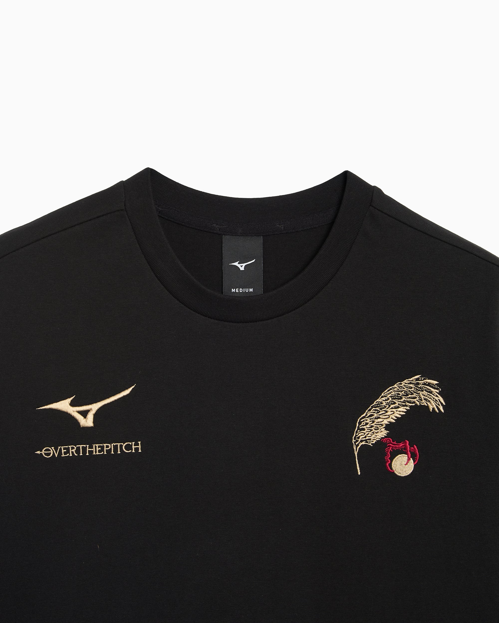 OVER THE PITCH x Mizuno Graphic Oversize Men's T-Shirt