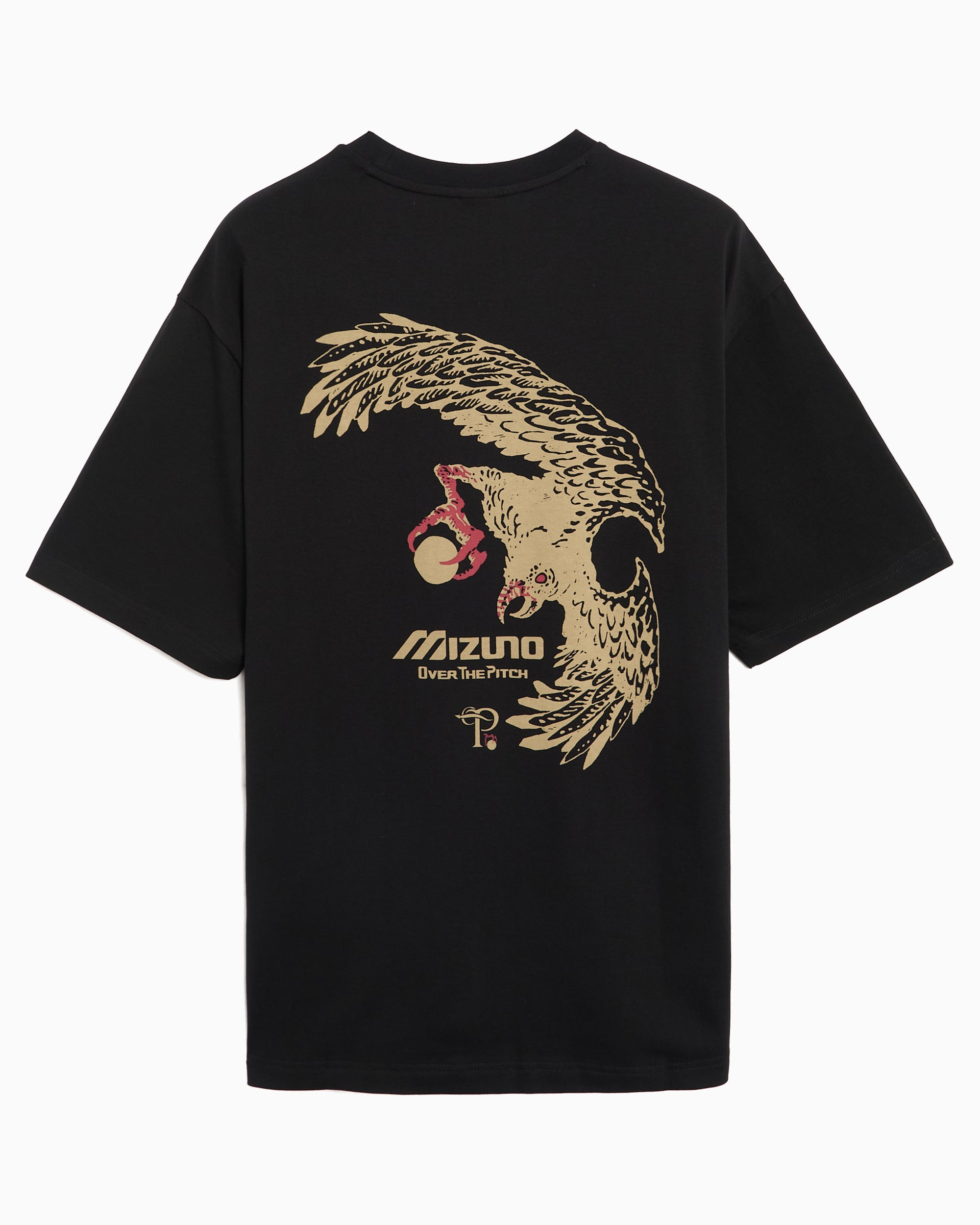 OVER THE PITCH x Mizuno Graphic Oversize Men's T-Shirt