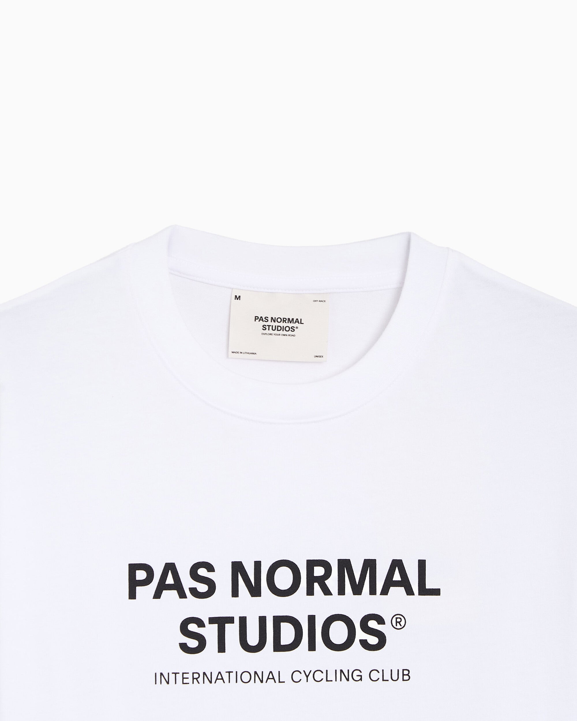 T-Shirts Pas Normal Studios Off-Race Logo Relaxed Unisex T-Shirt - NP2027AV-100