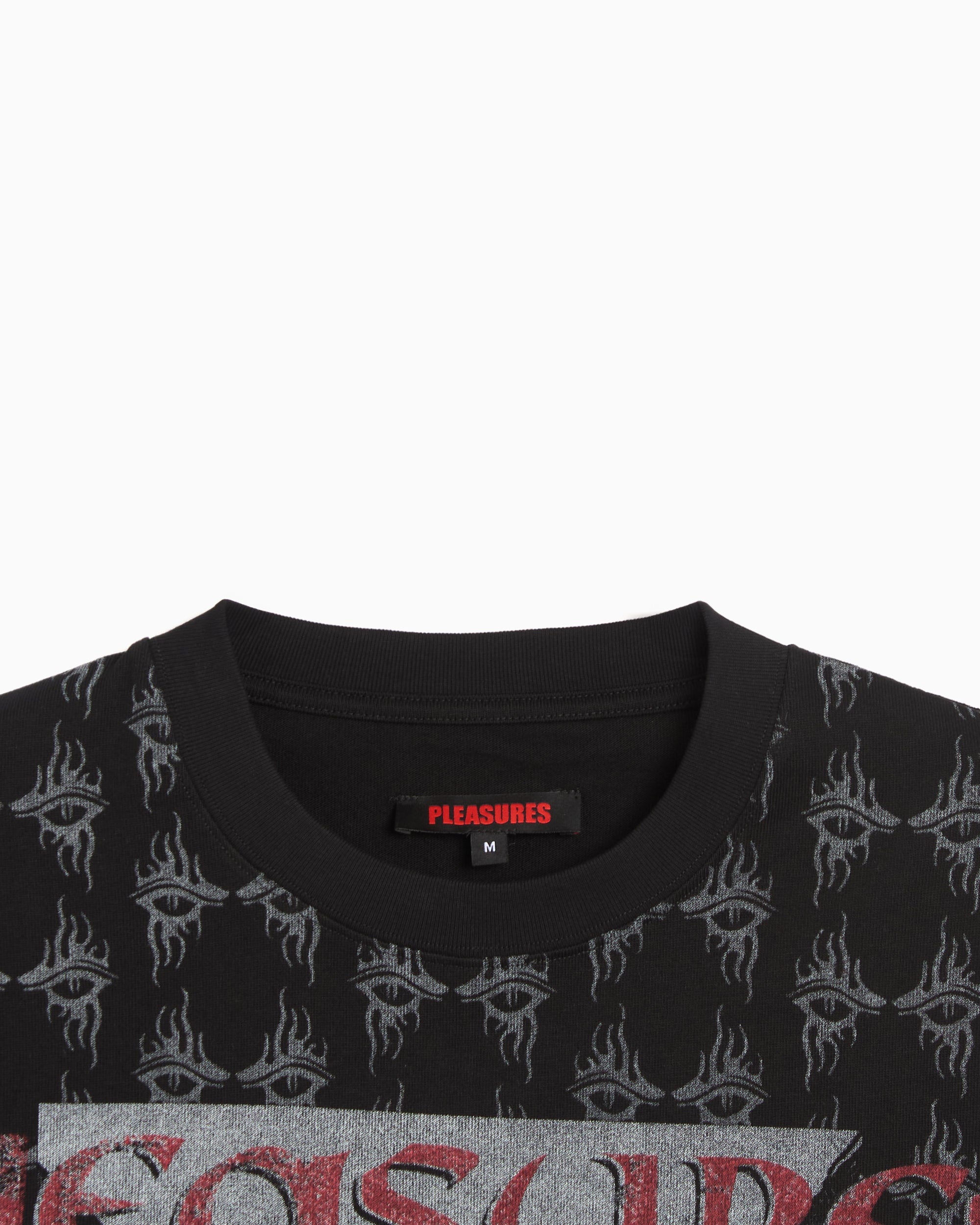 T-Shirts Pleasures Judgement Graphic Relaxed Men's T-Shirt - P26SP019-BLACK