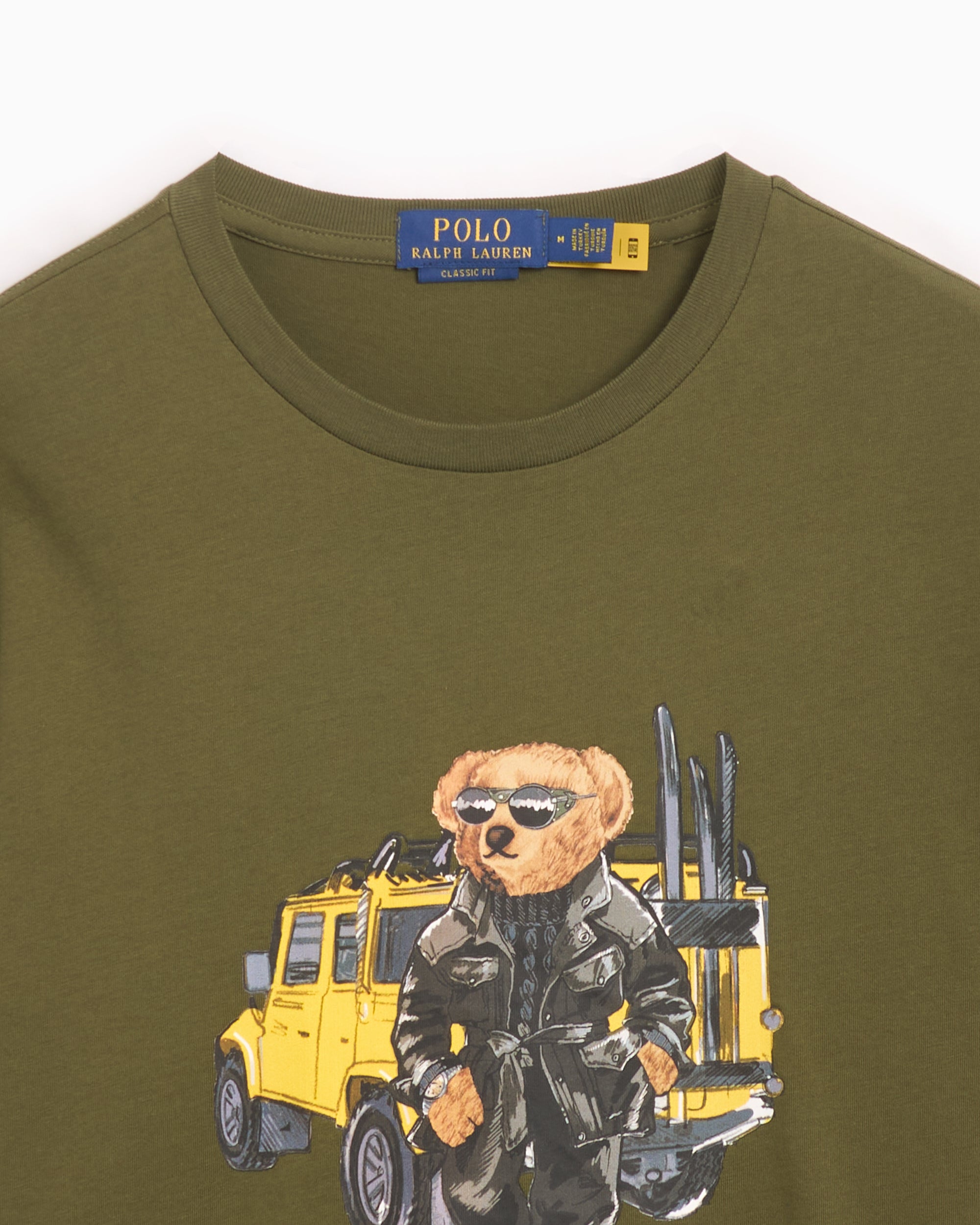 T-Shirts Polo Ralph Lauren Bear Men's Truck T-Shirt Men's T-Shirt - 710854497042