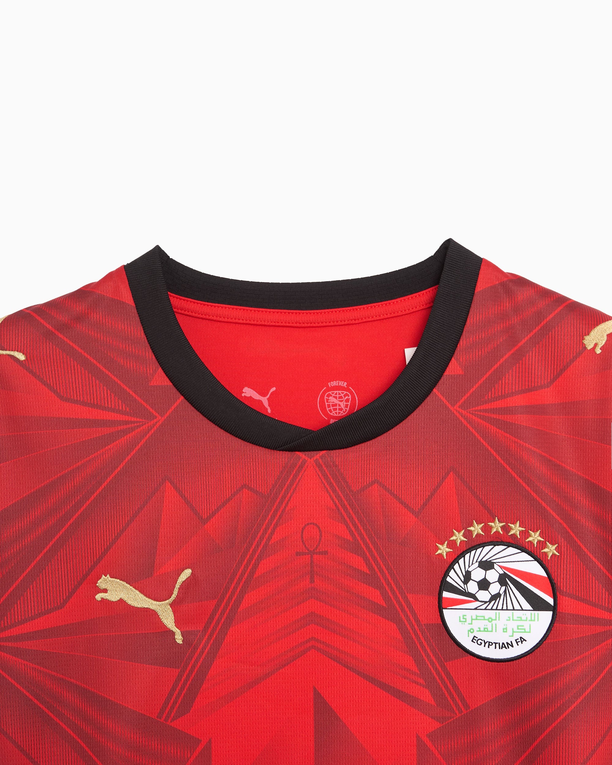 T-Shirts Puma Egypt Futbol 2026 Home Kit Men's Jersey T-Shirt - 783552-01