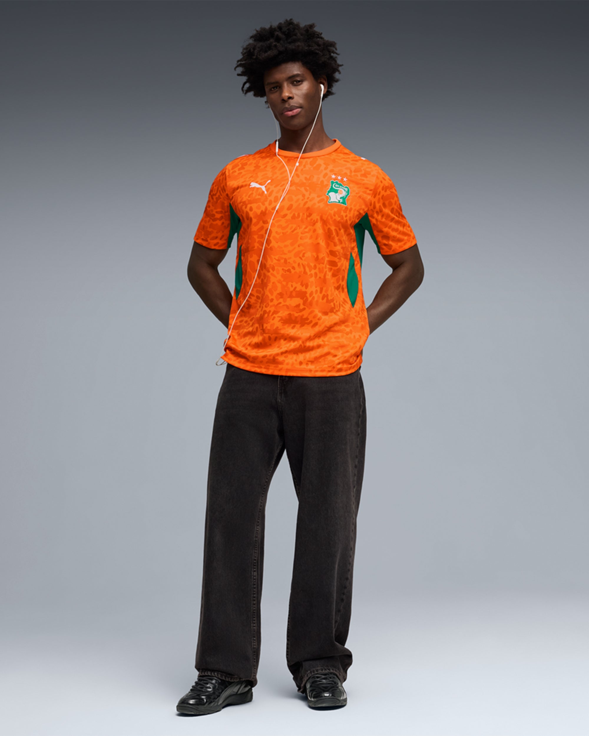Puma Ivory Coast Futbol 2026 Home Kit Men's Jersey T-Shirt